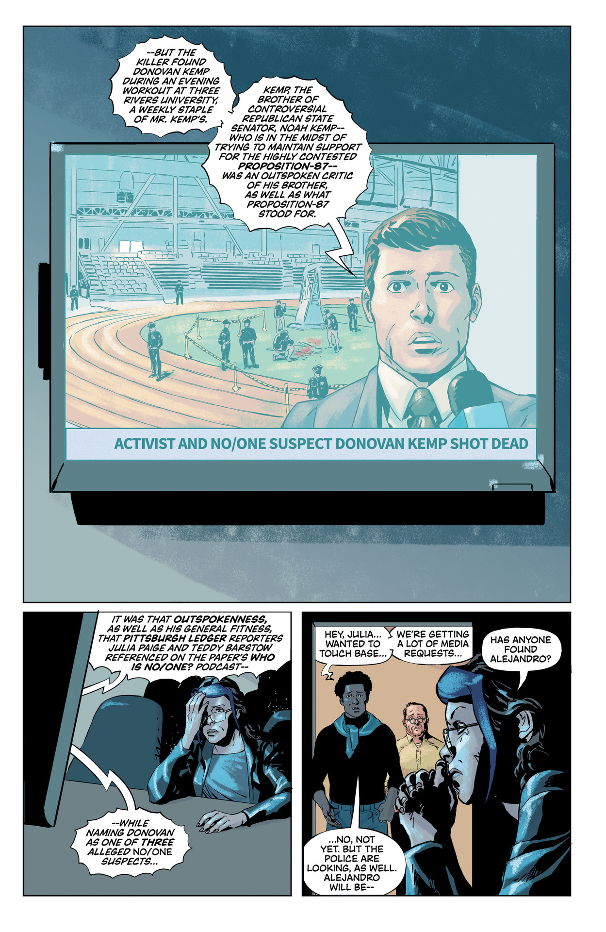 Read online No/One comic -  Issue #6 - 14