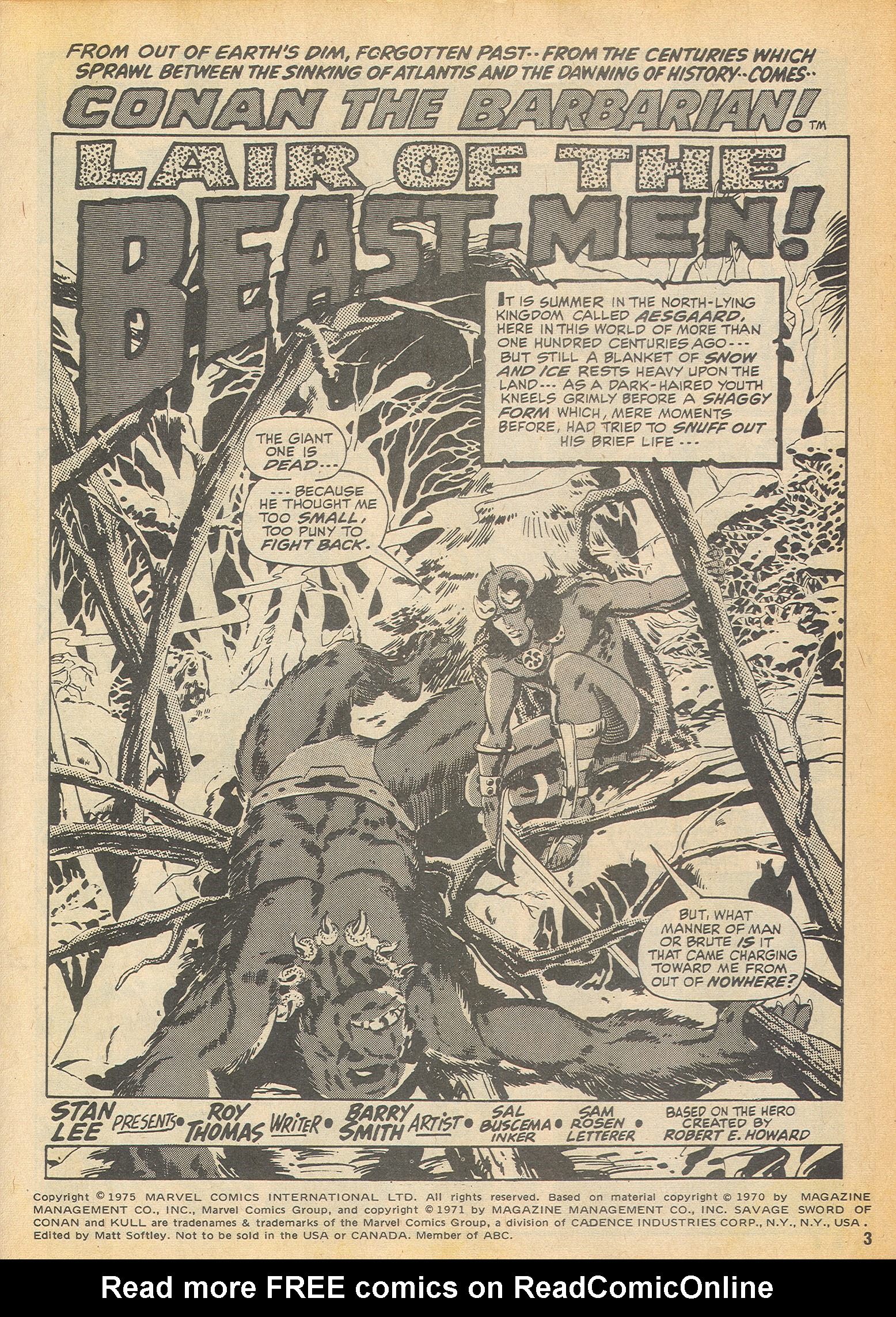 Read online The Savage Sword of Conan (1975) comic -  Issue #2 - 3