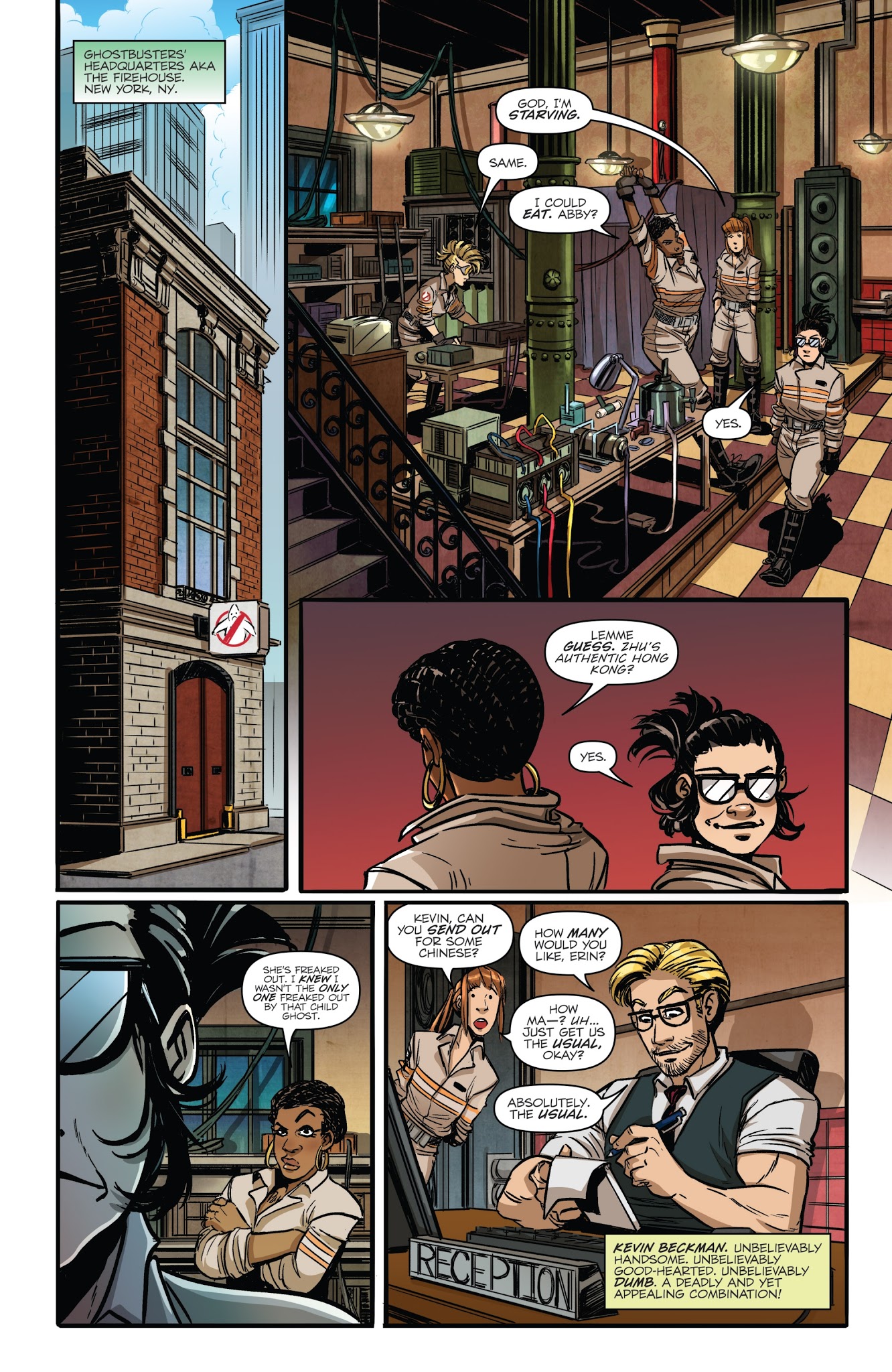 Read online Ghostbusters: Answer the Call comic -  Issue #1 - 8