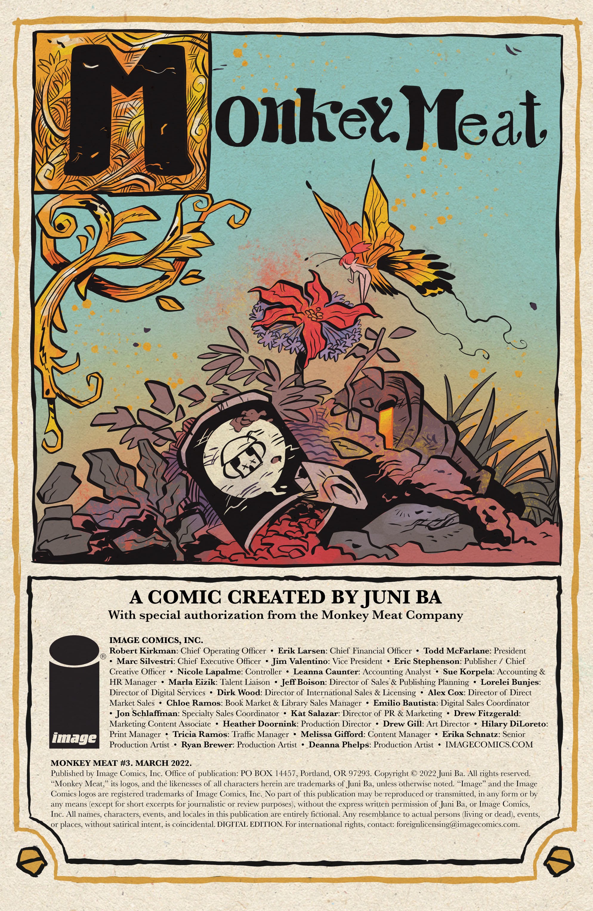 Read online Monkey Meat comic -  Issue #3 - 2