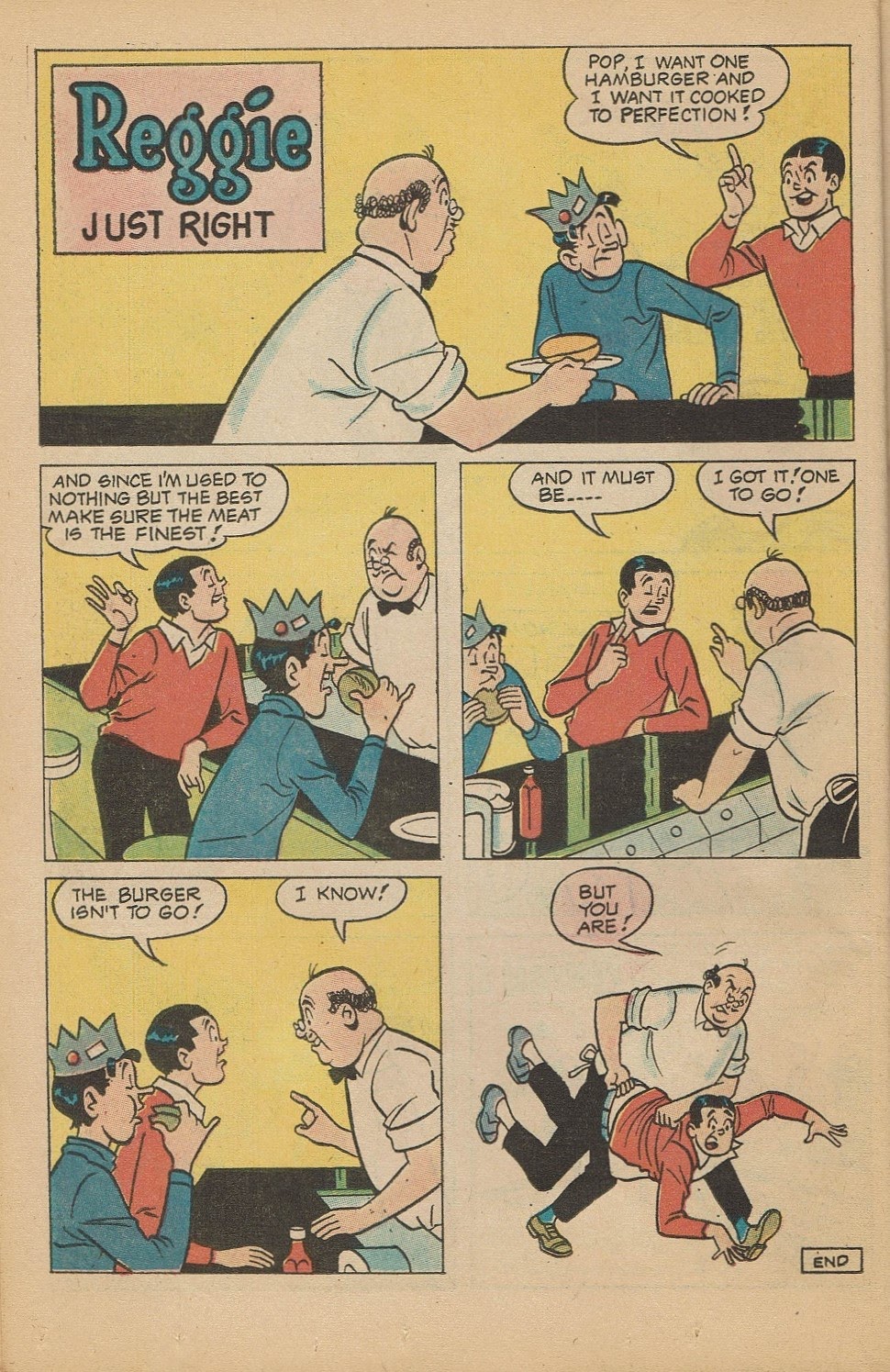 Read online Reggie's Wise Guy Jokes comic -  Issue #17 - 14