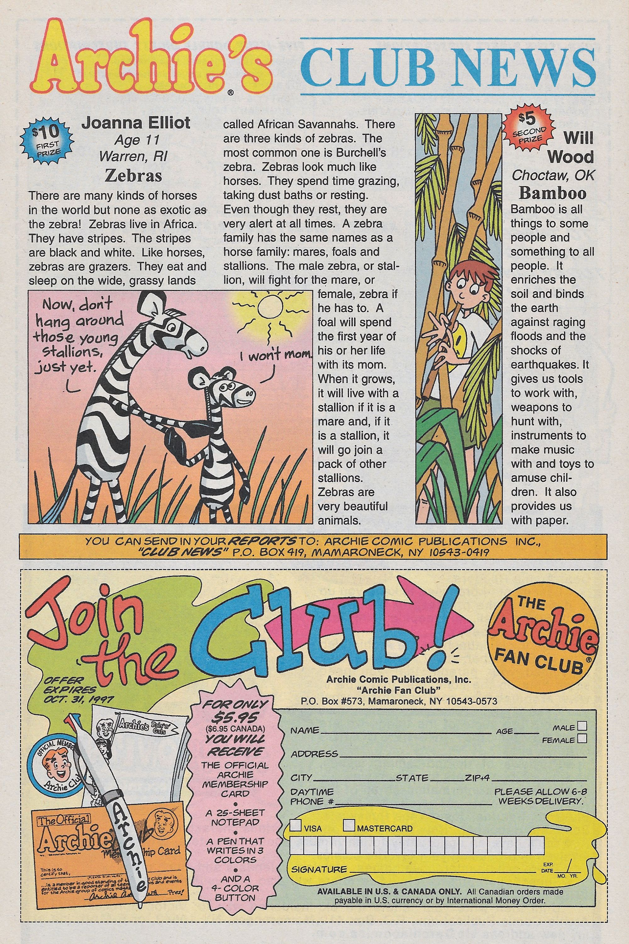 Read online Archie's Pal Jughead Comics comic -  Issue #97 - 11