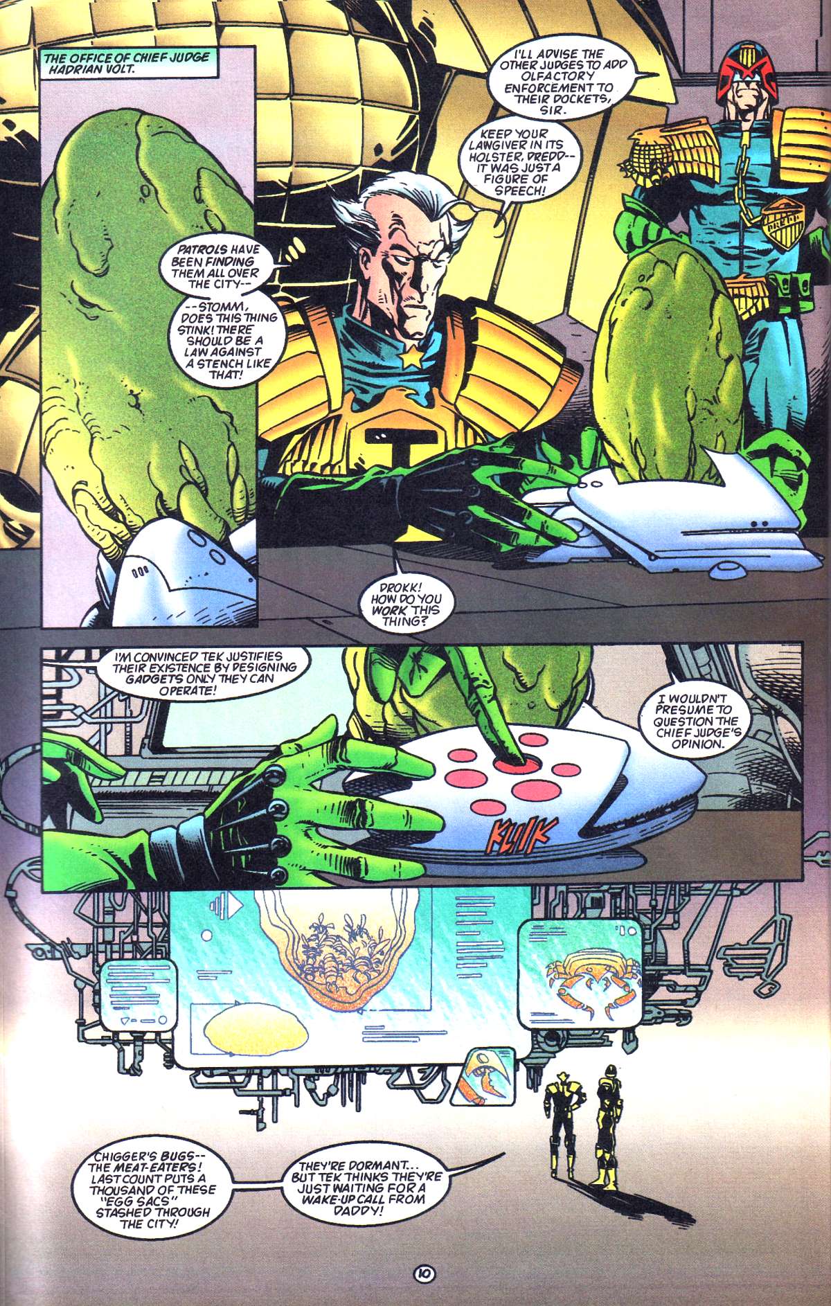 Read online Judge Dredd: Legends of the Law comic -  Issue #5 - 14