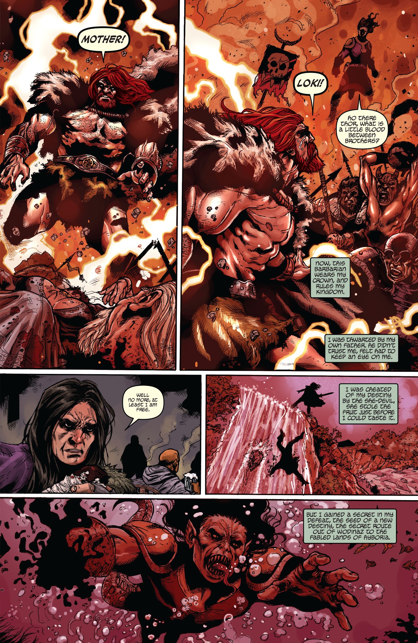 Read online Red Sonja: Revenge of the Gods comic -  Issue #1 - 5
