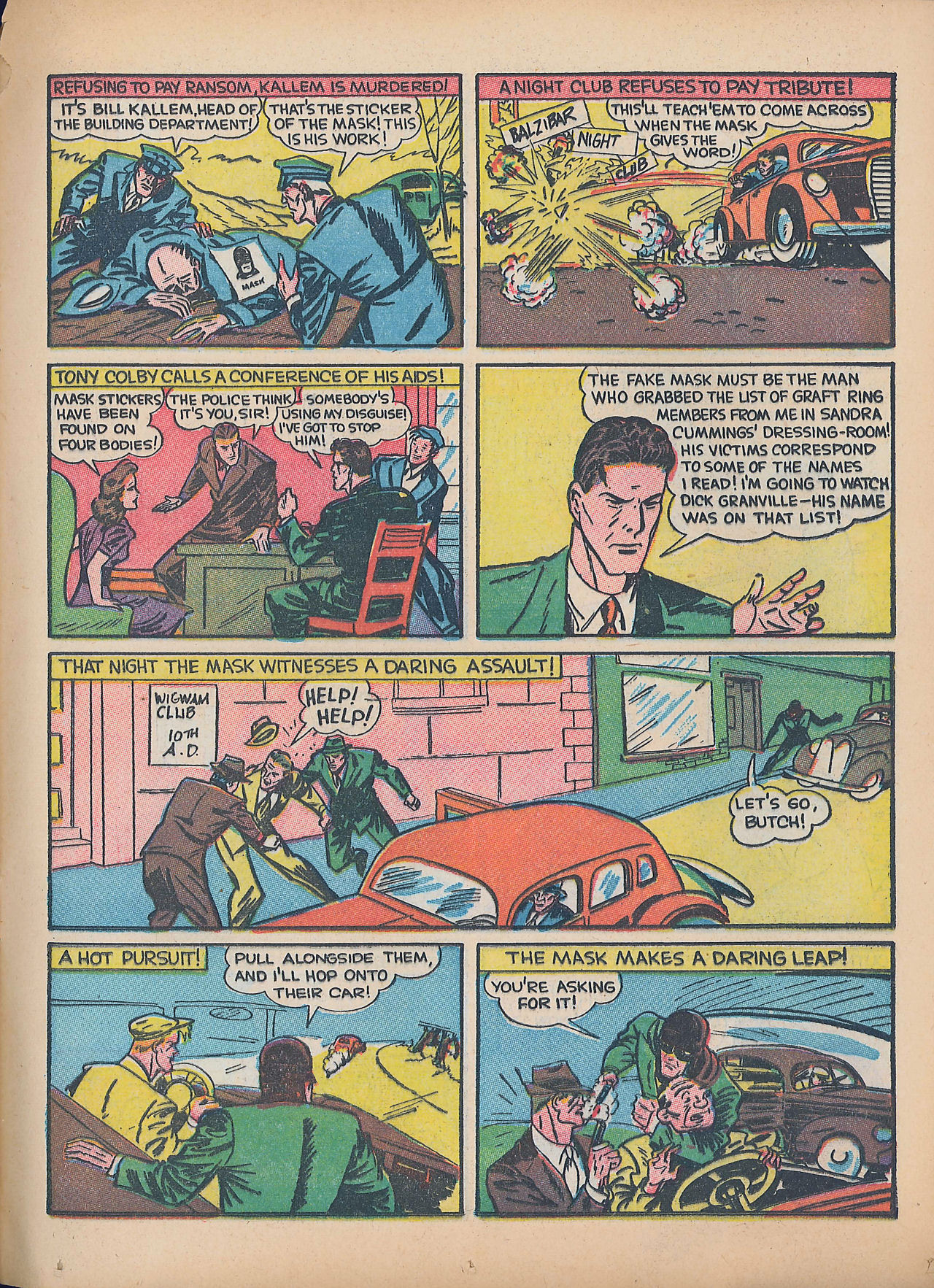 Read online Exciting Comics comic -  Issue #4 - 23