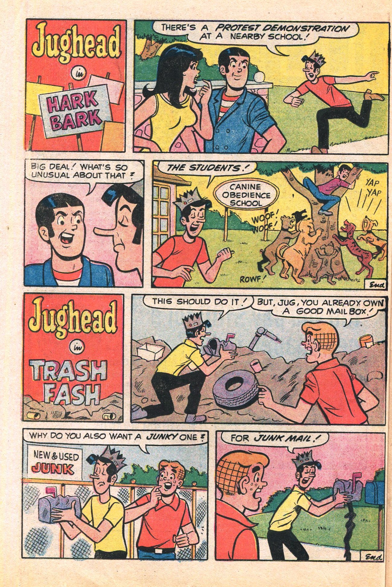 Read online Jughead's Jokes comic -  Issue #36 - 30