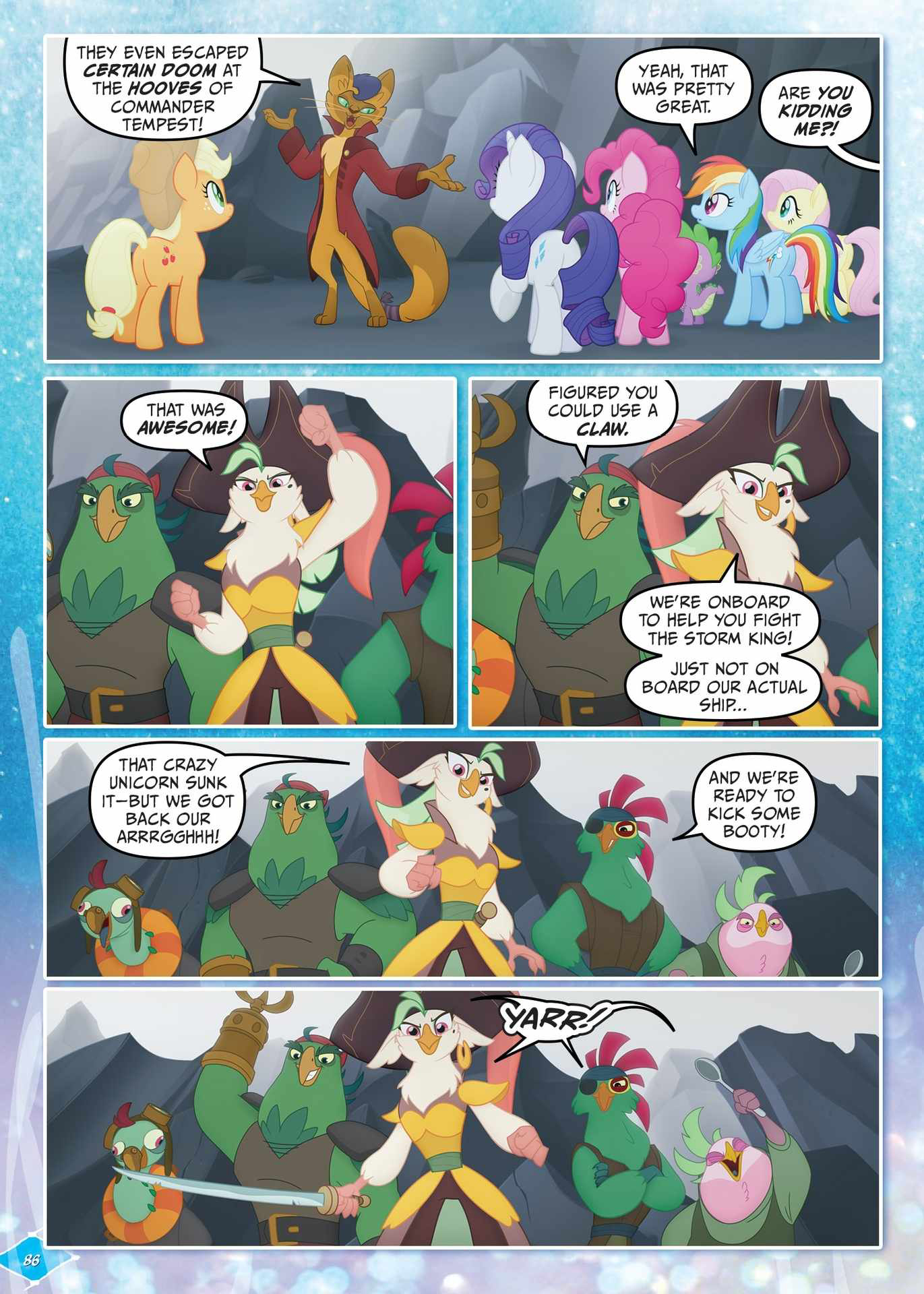 Read online My Little Pony: The Movie Adaptation comic -  Issue # TPB - 87