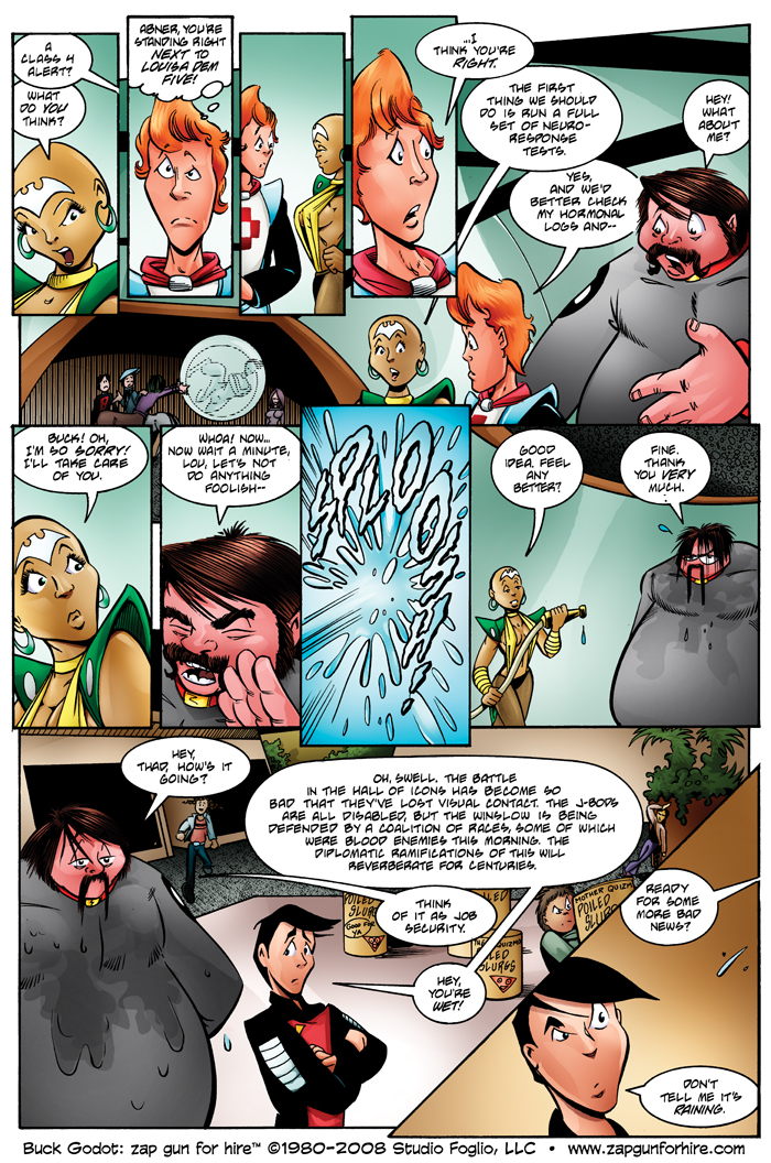 Read online Buck Godot - Zap Gun For Hire comic -  Issue #3 - 31
