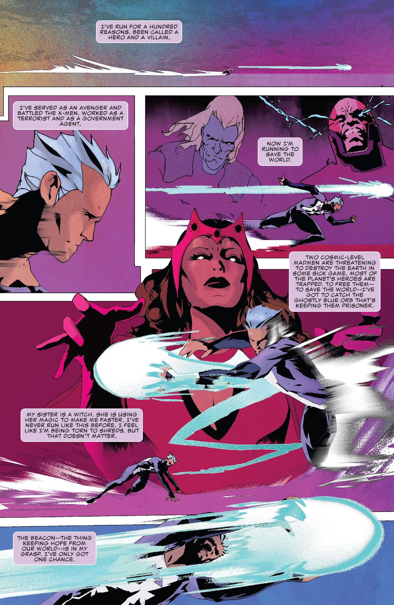 Read online Quicksilver: No Surrender comic -  Issue #1 - 5