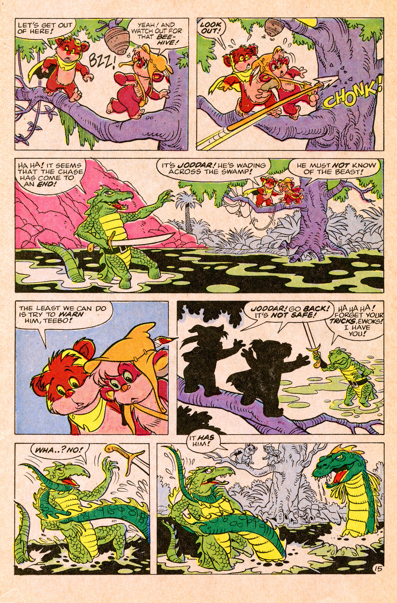 Read online Ewoks (1987) comic -  Issue #4 - 22