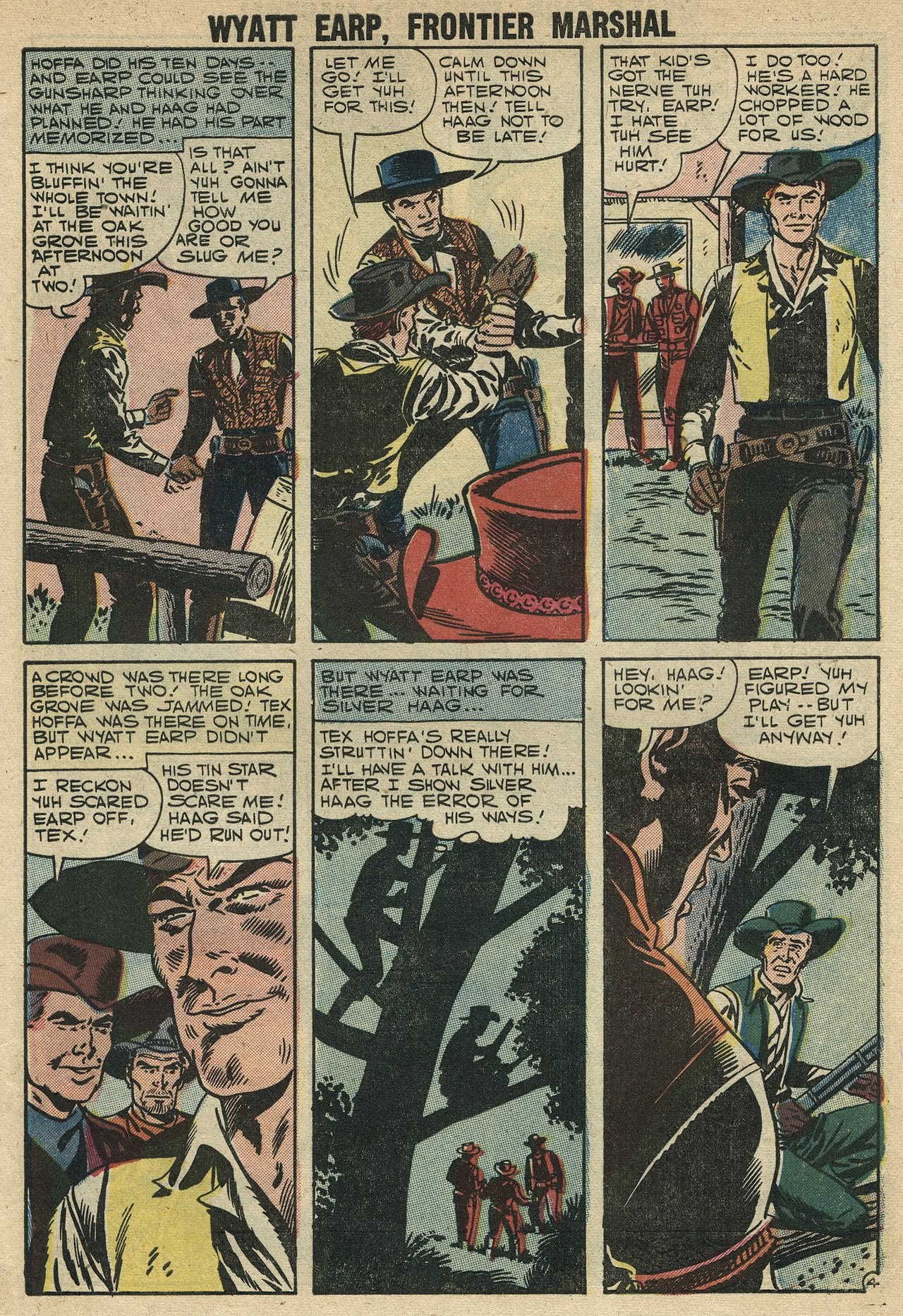Read online Wyatt Earp Frontier Marshal comic -  Issue #19 - 7