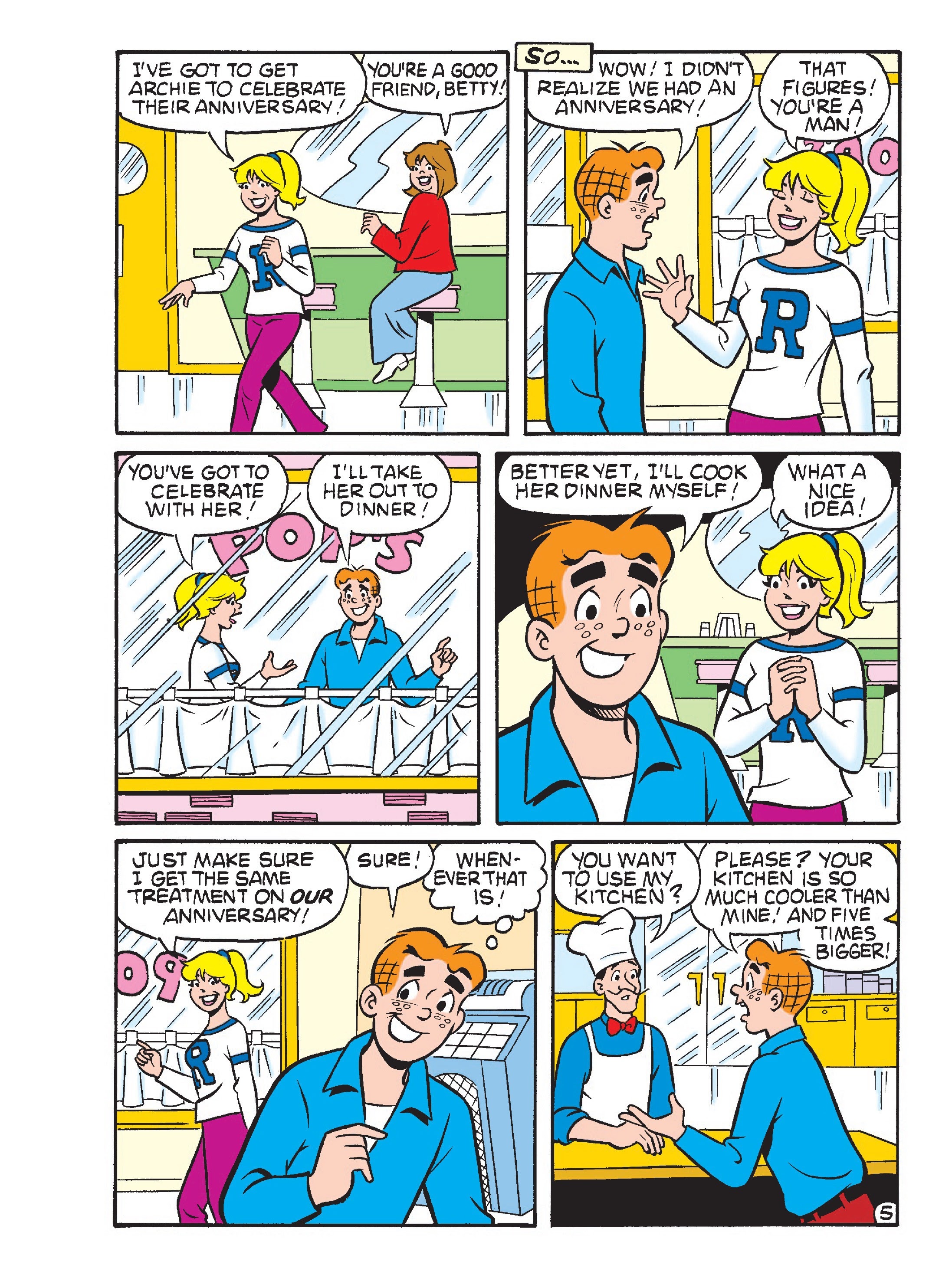 Read online Betty & Veronica Friends Double Digest comic -  Issue #252 - 128