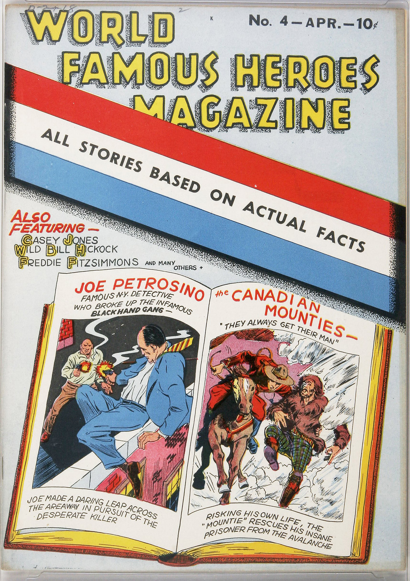 Read online World Famous Heroes Magazine comic -  Issue #4 - 1