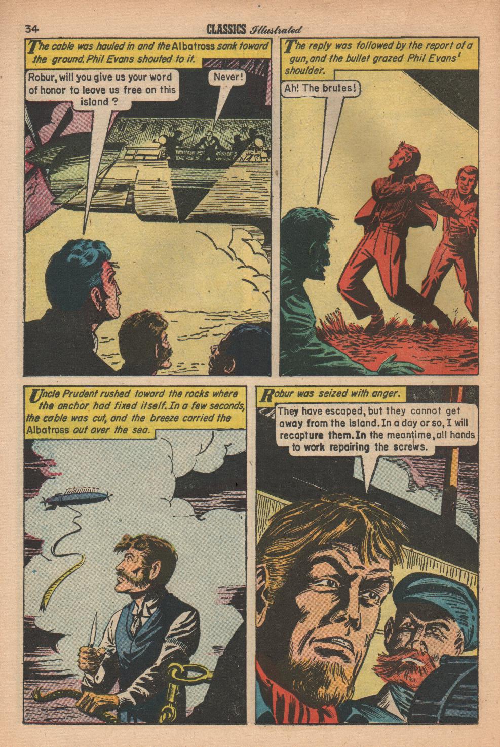 Read online Classics Illustrated comic -  Issue #162 - 36