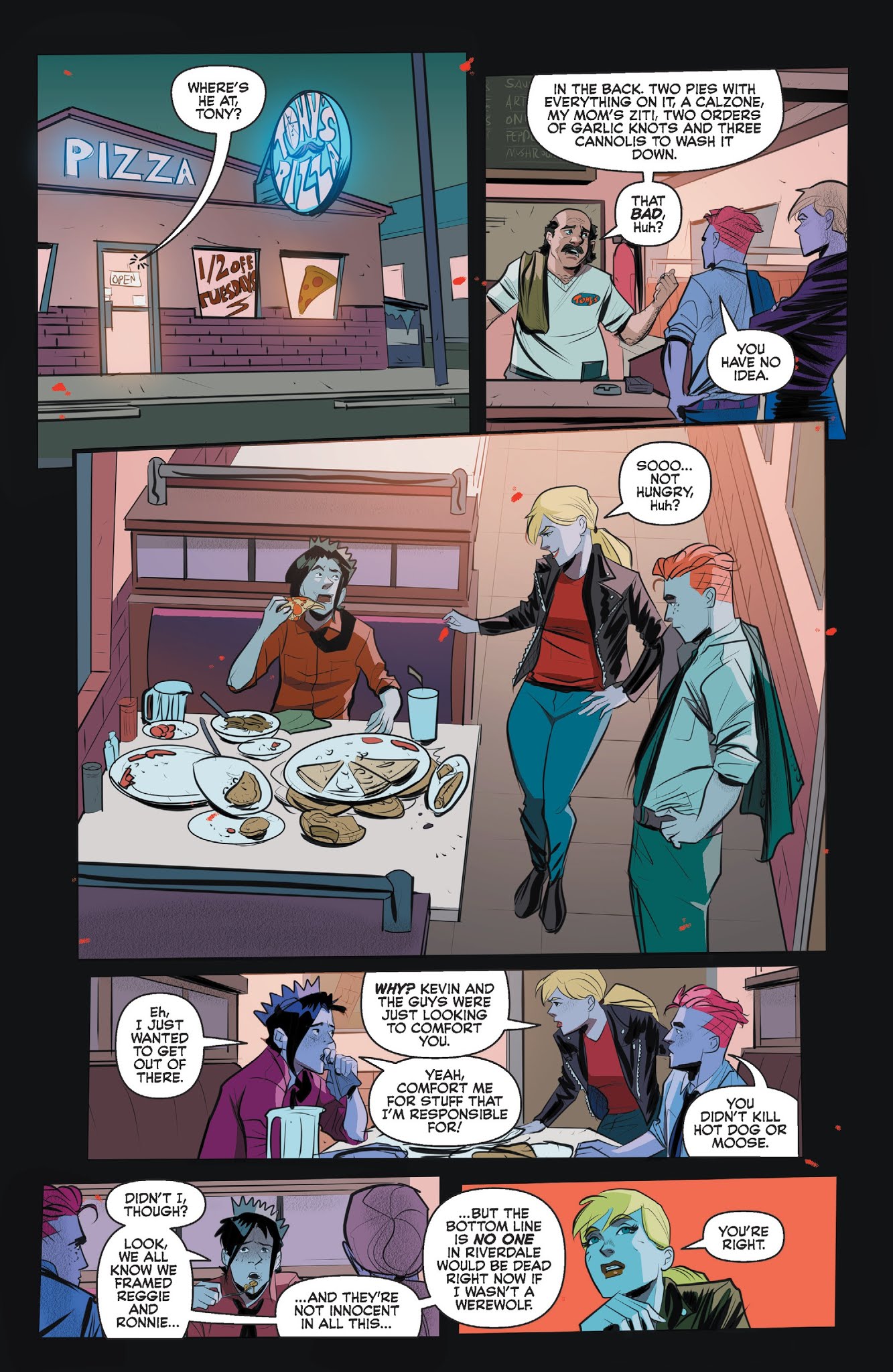 Read online Jughead The Hunger comic -  Issue #9 - 10