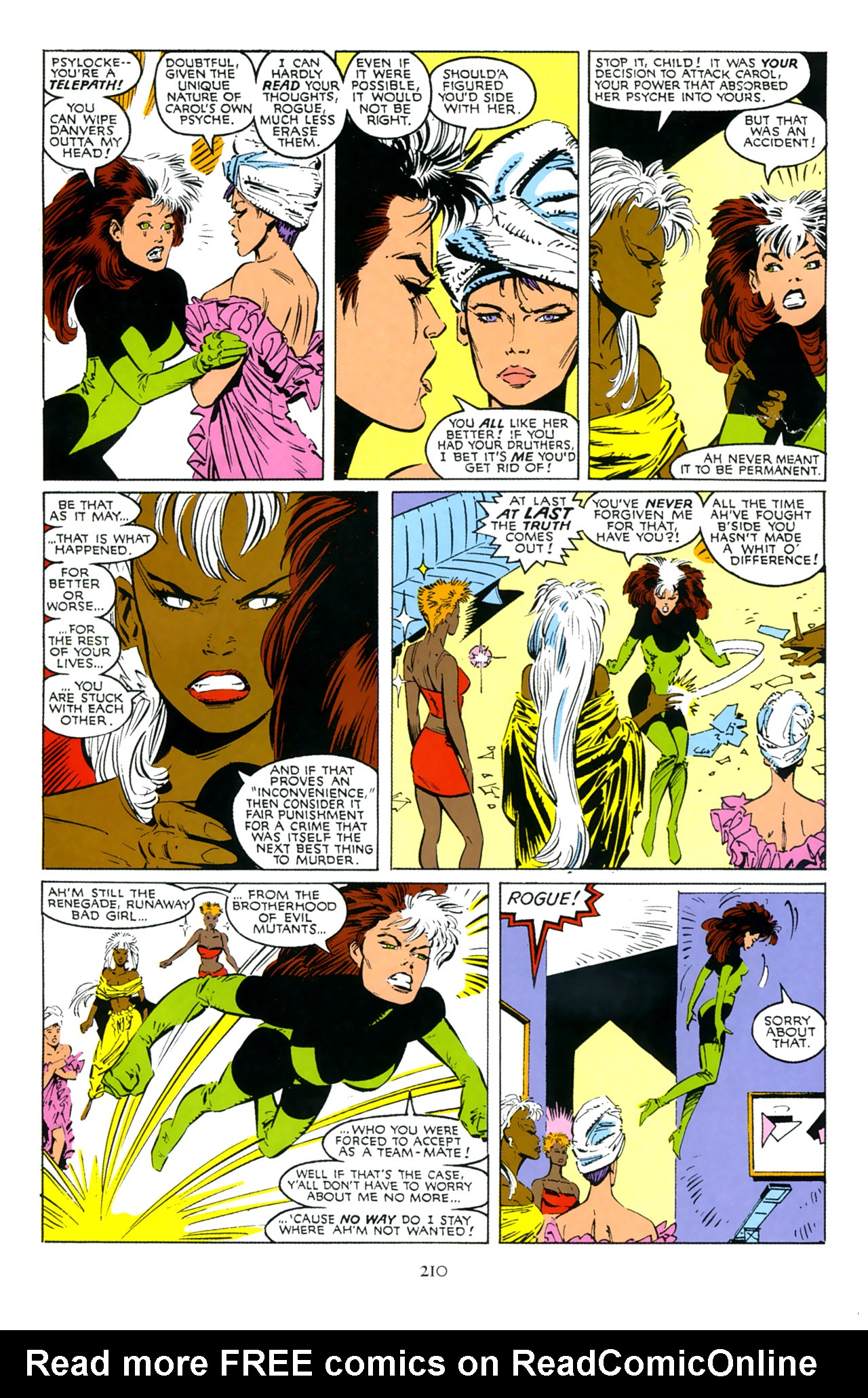 Read online Women of Marvel (2006) comic -  Issue # TPB 1 - 211