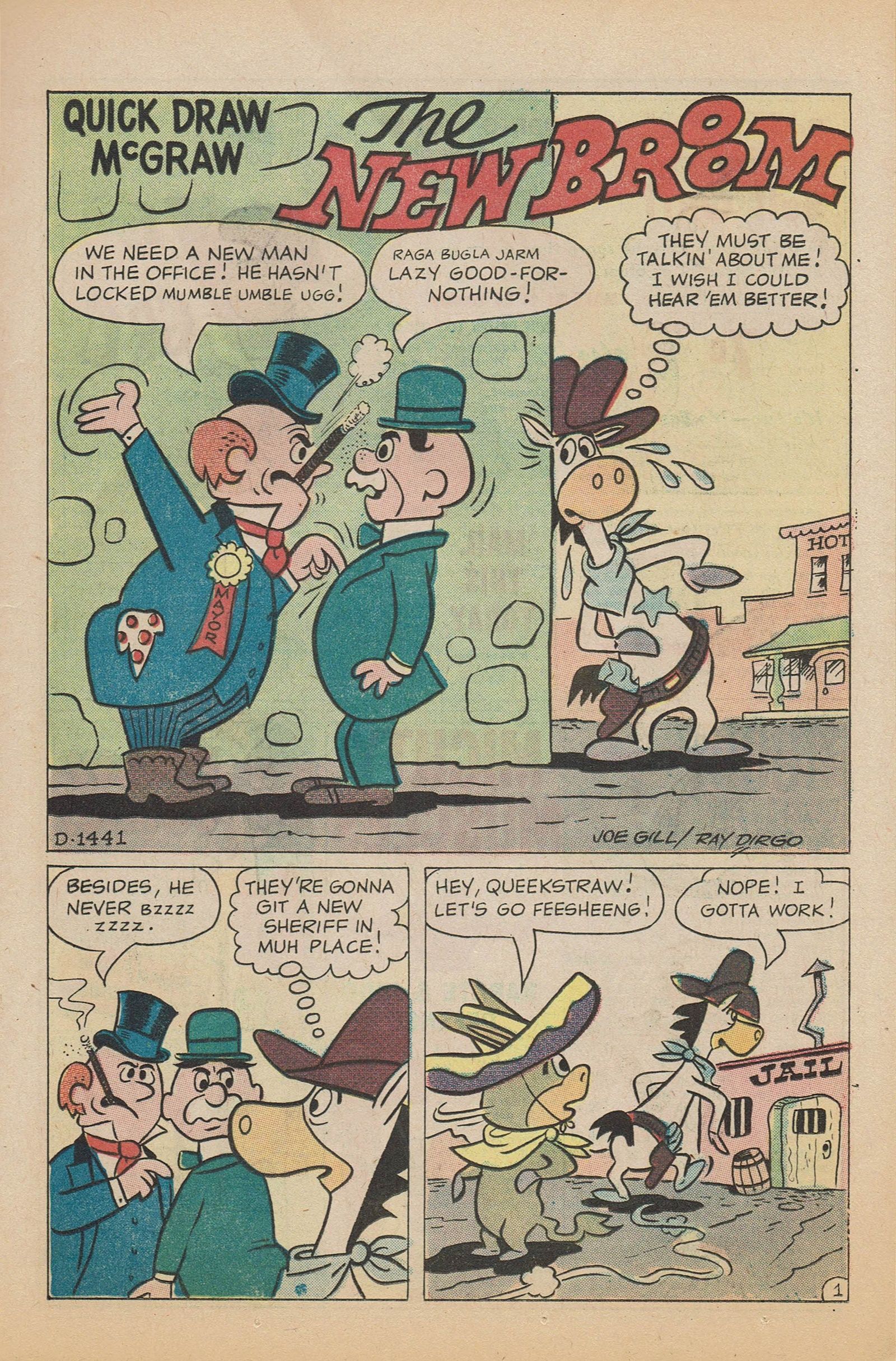 Read online Quick Draw McGraw comic -  Issue #4 - 11