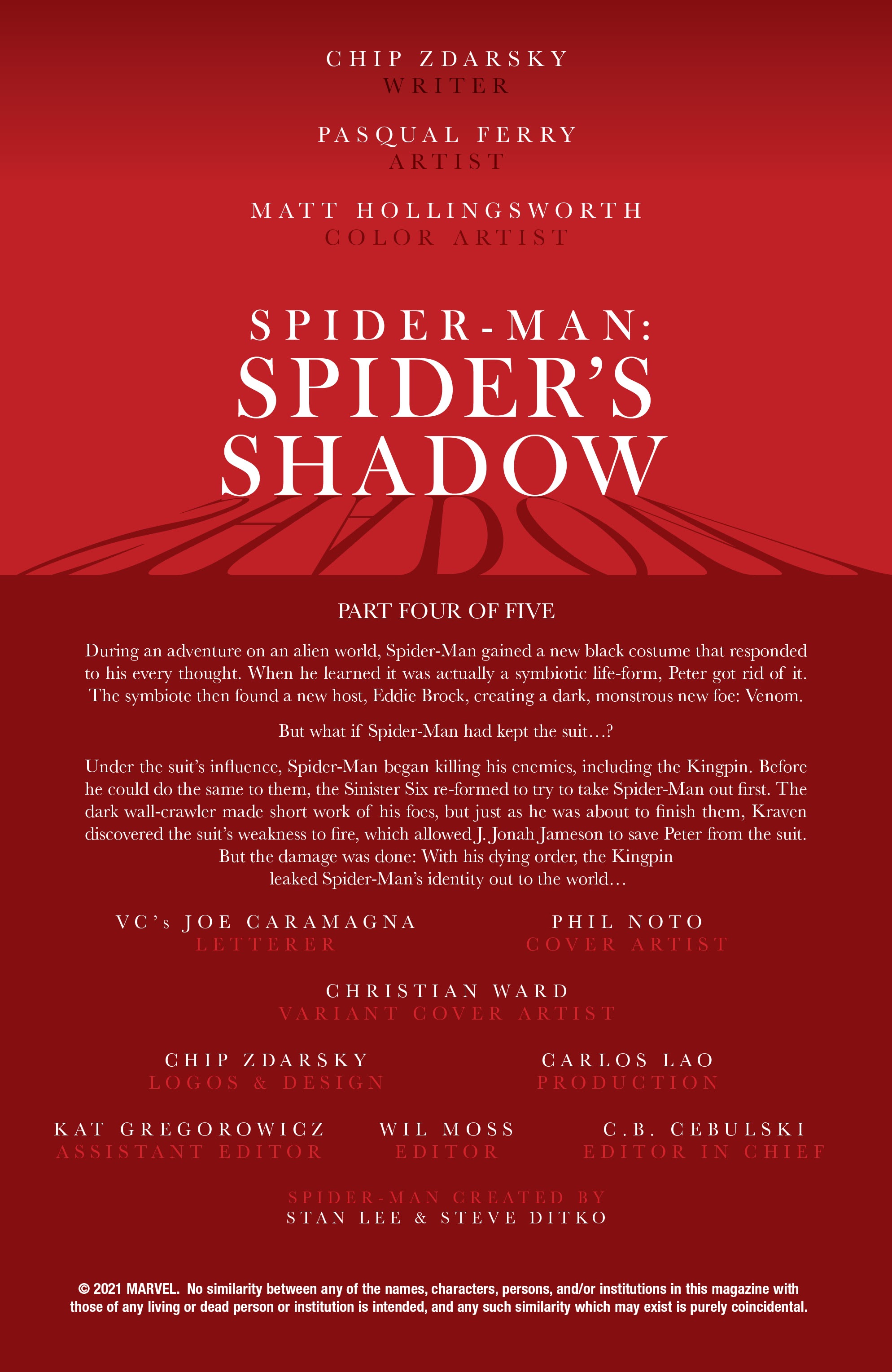 Read online Spider-Man: The Spider's Shadow comic -  Issue #4 - 2