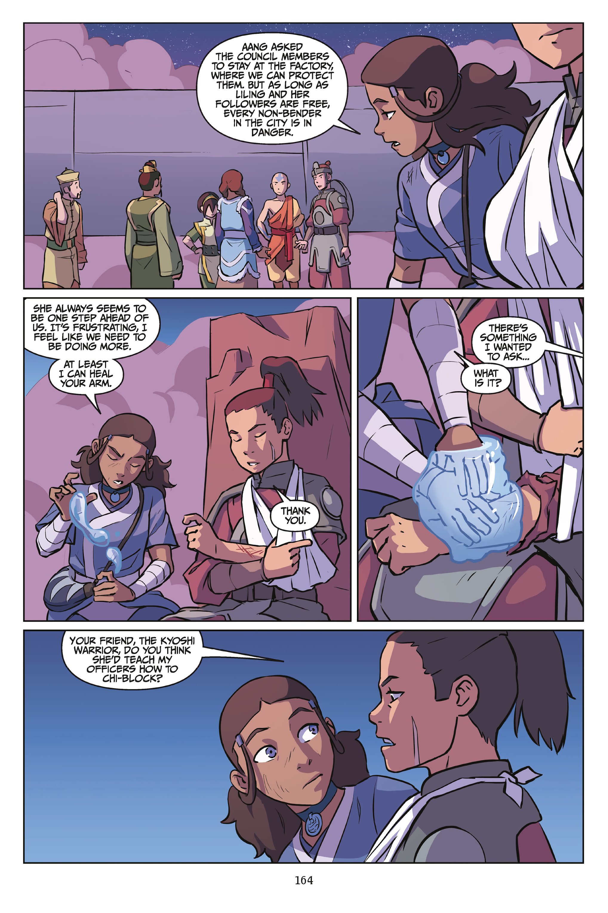 Read online Nickelodeon Avatar: The Last Airbender - Imbalance comic -  Issue # _Omnibus (Part 2) - 65