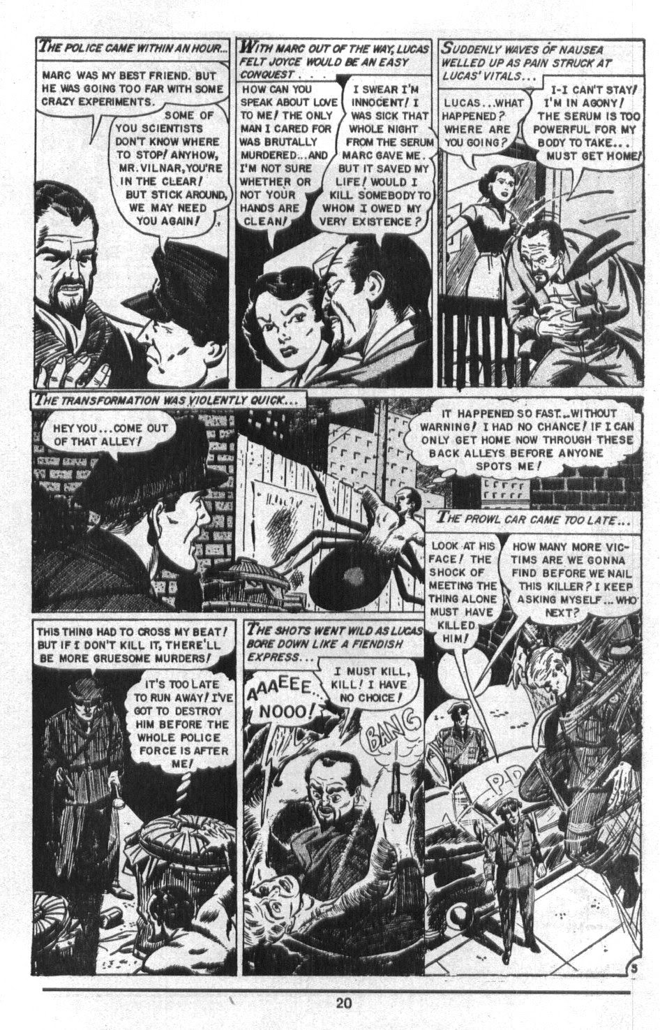 Read online Fifties Terror comic -  Issue #5 - 22