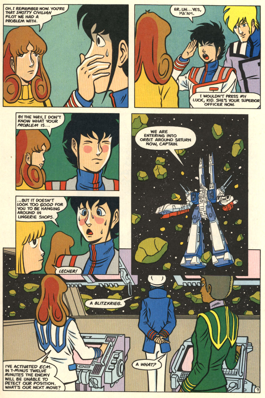 Read online Robotech The Macross Saga comic -  Issue #6 - 9