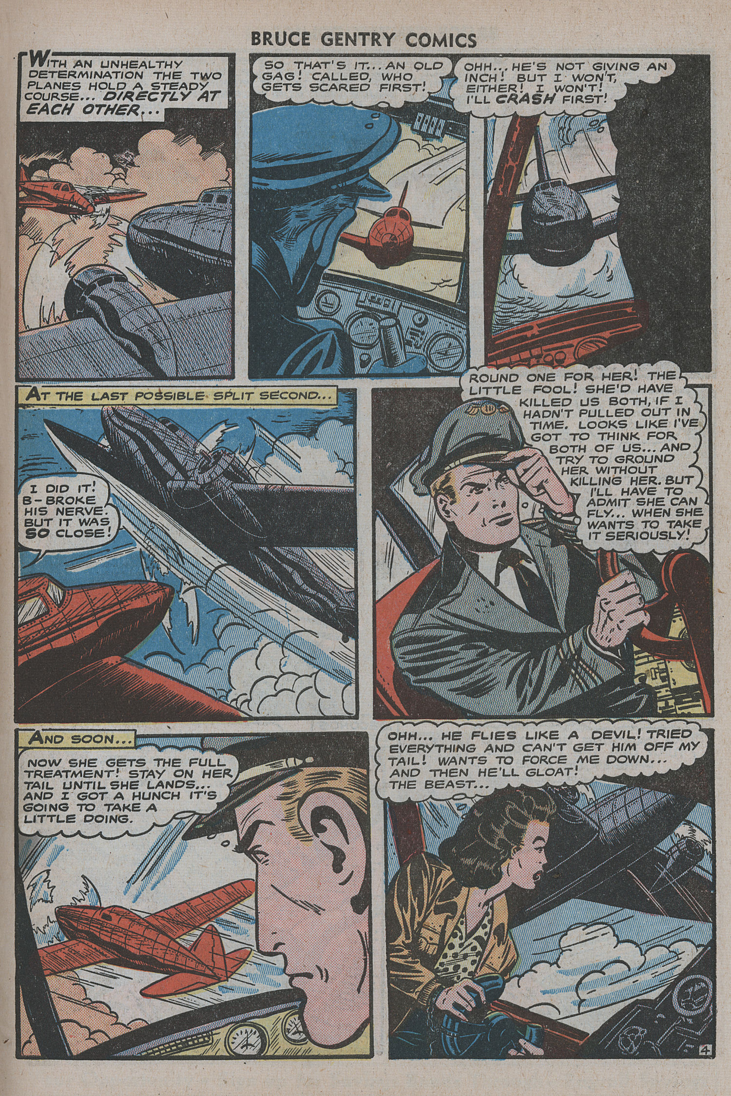 Read online Bruce Gentry comic -  Issue #8 - 31