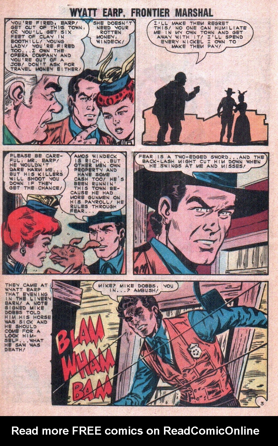 Read online Wyatt Earp Frontier Marshal comic -  Issue #56 - 12