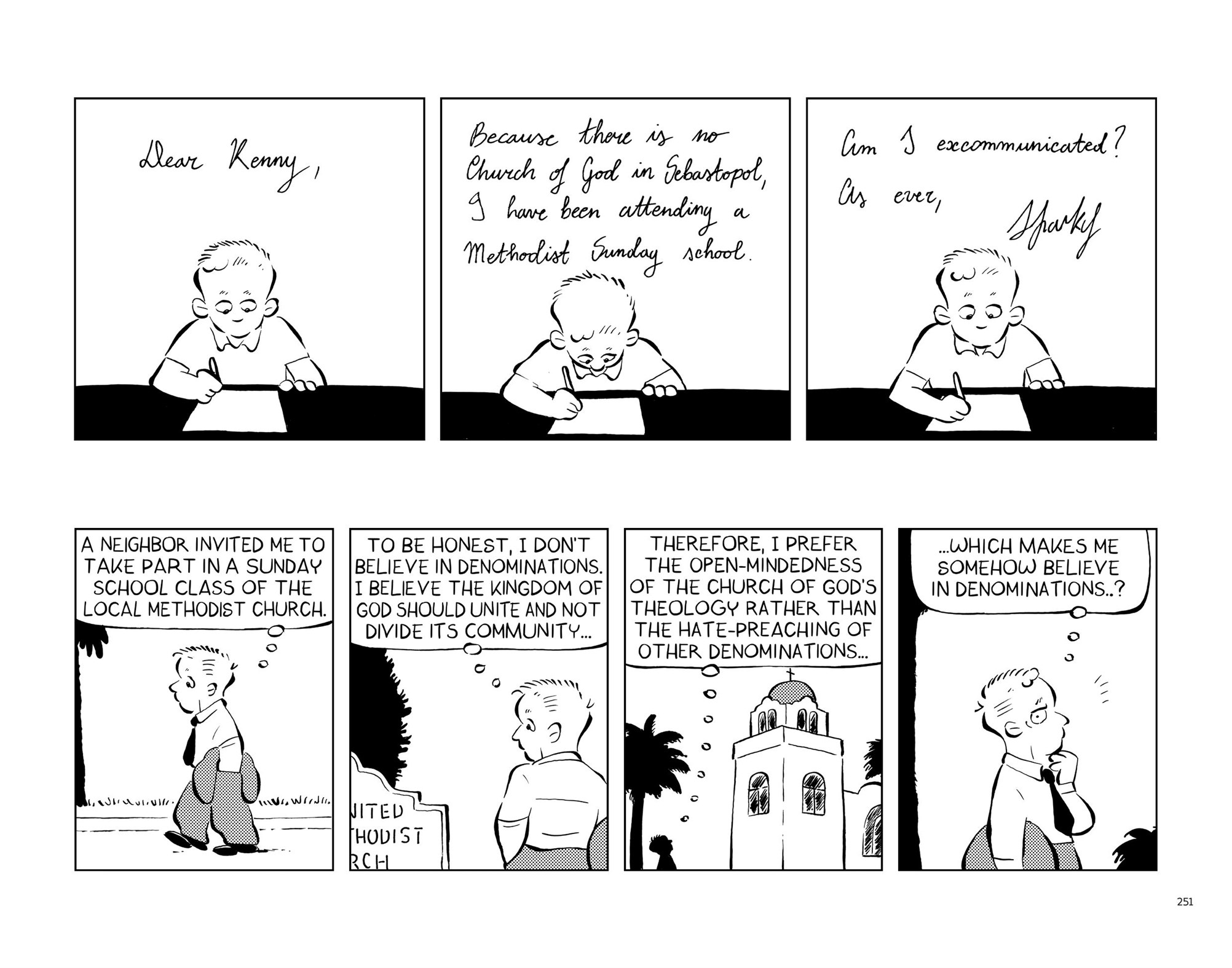 Read online Funny Things: A Comic Strip Biography of Charles M. Schulz comic -  Issue # TPB (Part 3) - 54