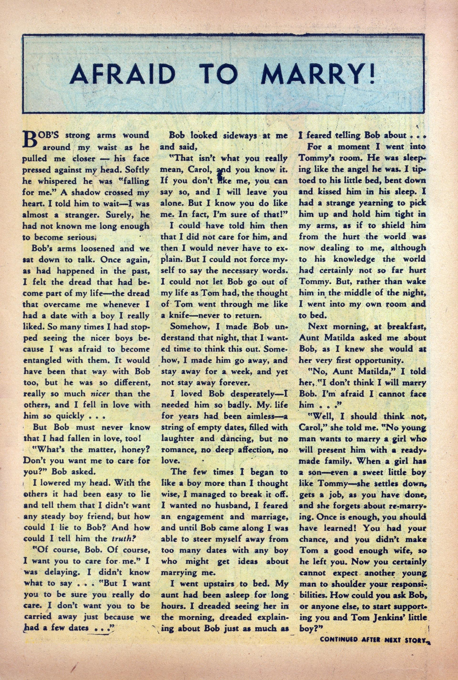 Read online Girl Confessions comic -  Issue #17 - 10