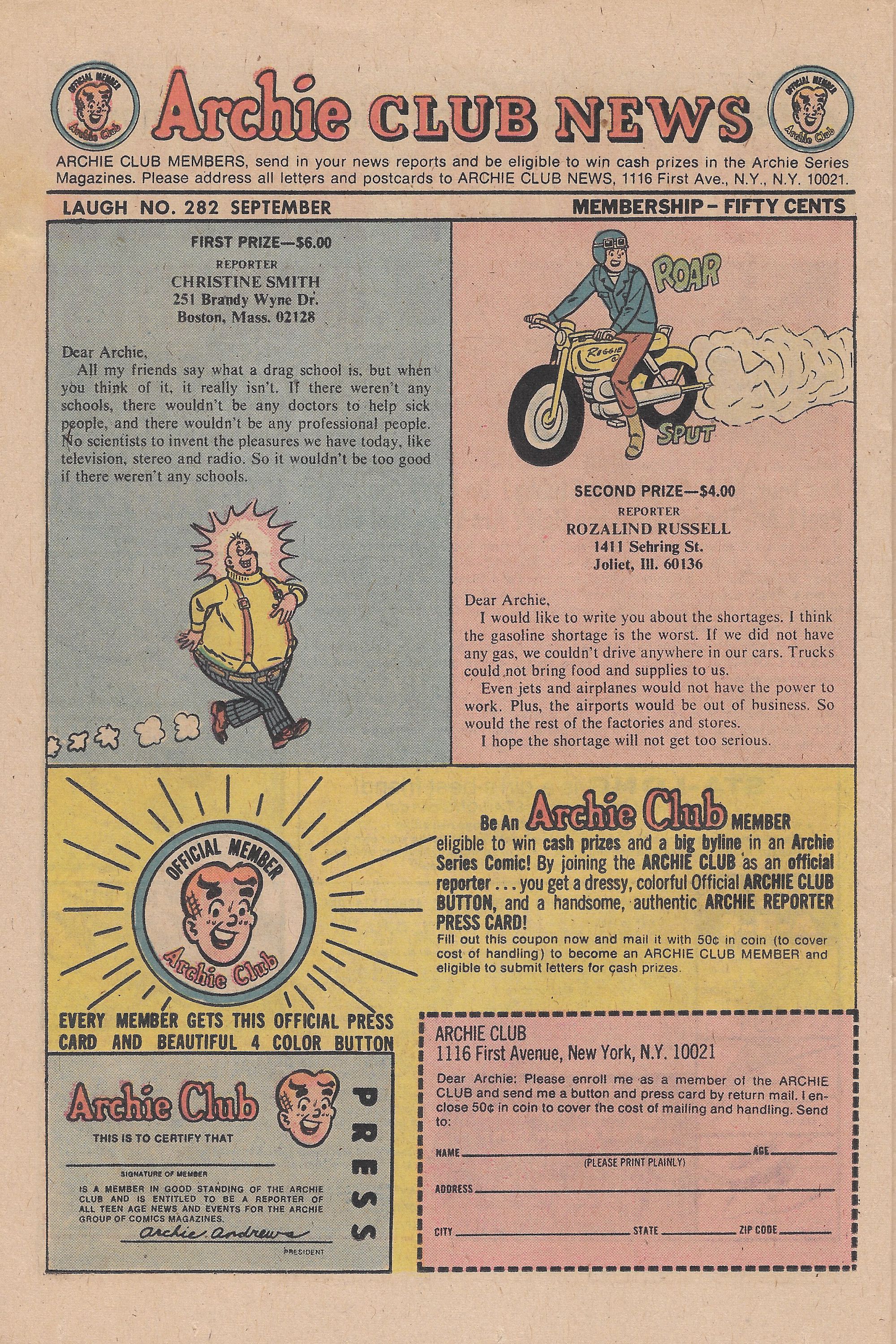 Read online Laugh (Comics) comic -  Issue #282 - 26