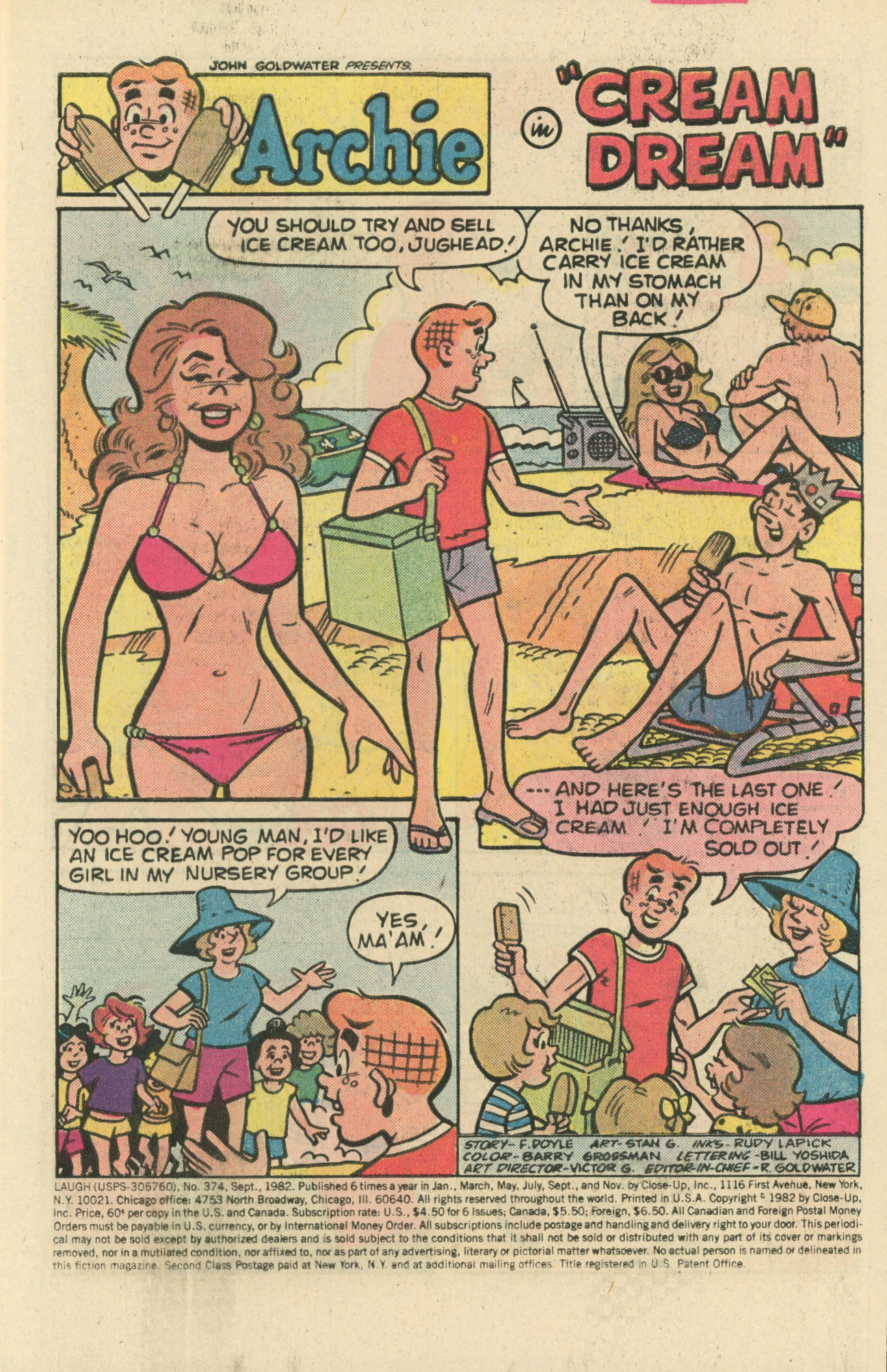 Read online Laugh (Comics) comic -  Issue #374 - 3