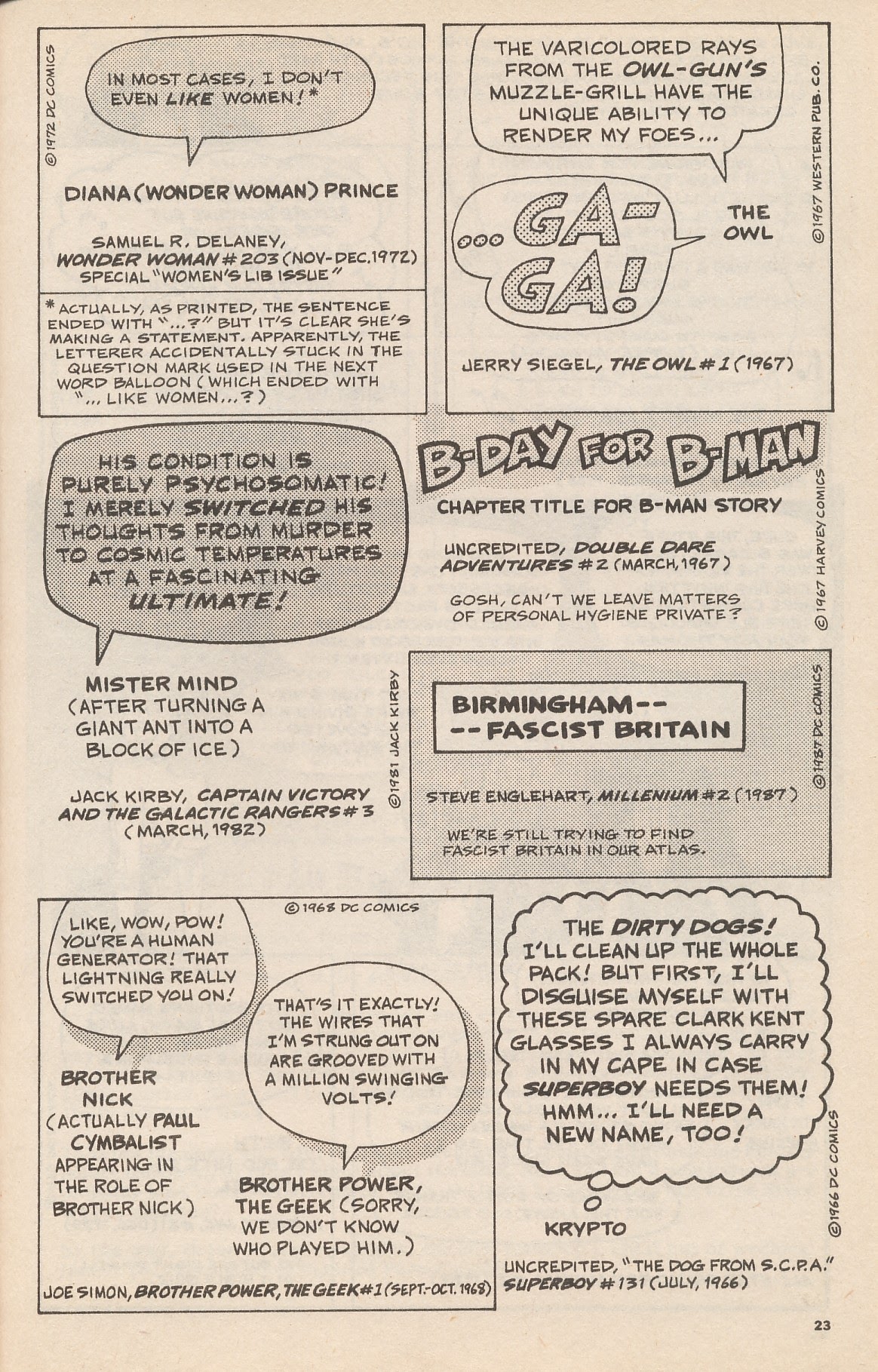 Read online World's Worst Comics Awards comic -  Issue #1 - 25