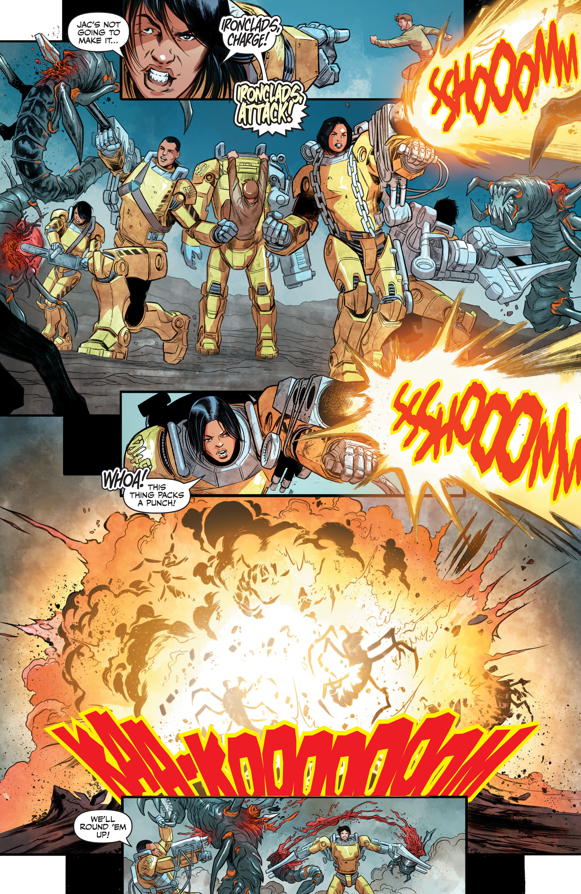 Read online Armorclads comic -  Issue #3 - 14