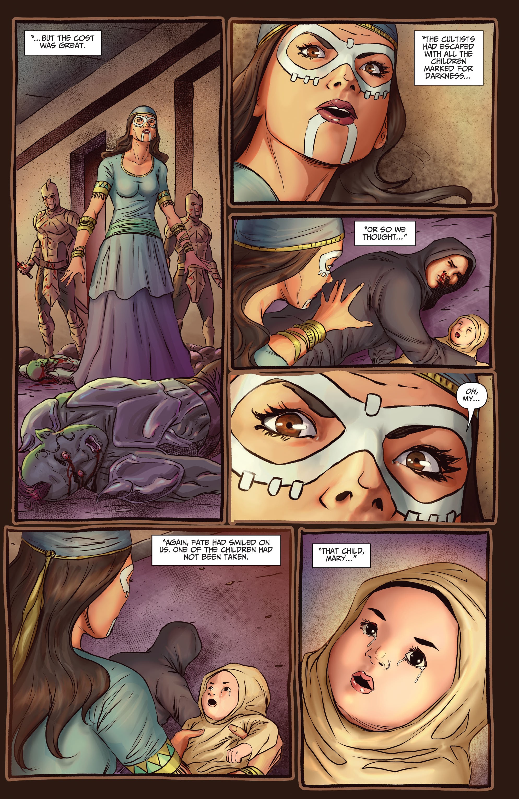 Read online Myths & Legends Quarterly: Prophecy comic -  Issue # Full - 44