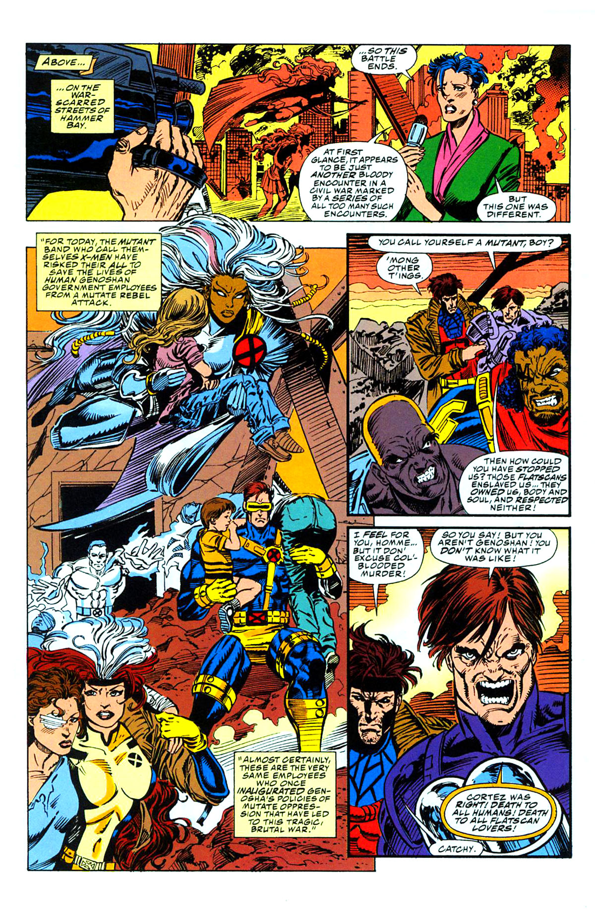 Read online Avengers/X-Men: Bloodties comic -  Issue # TPB - 97