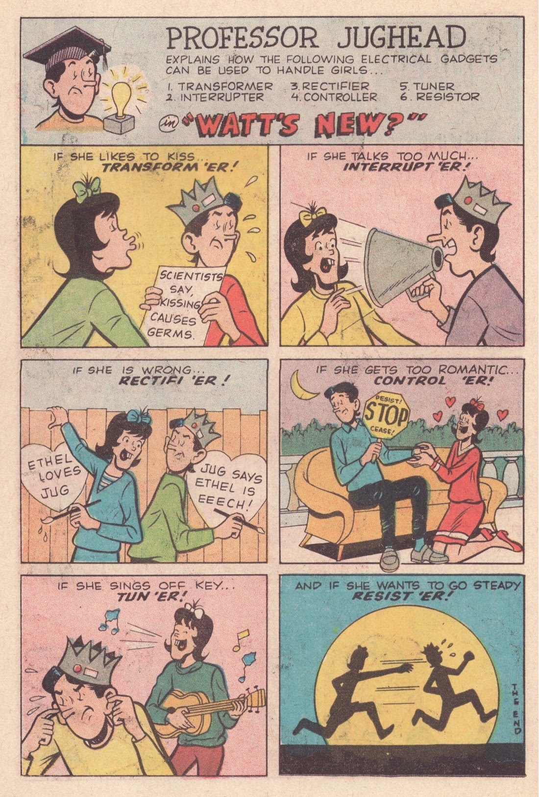 Read online Jughead's Jokes comic -  Issue #5 - 14