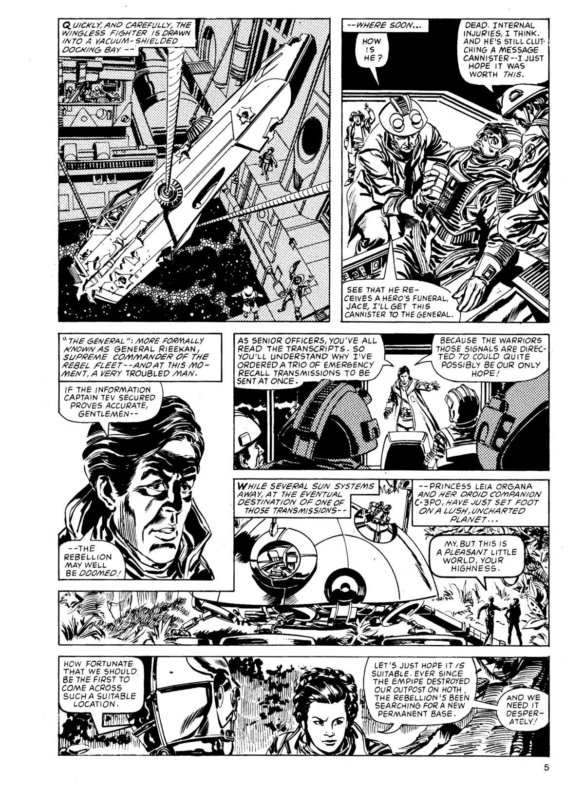 Read online Star Wars Weekly comic -  Issue #147 - 5