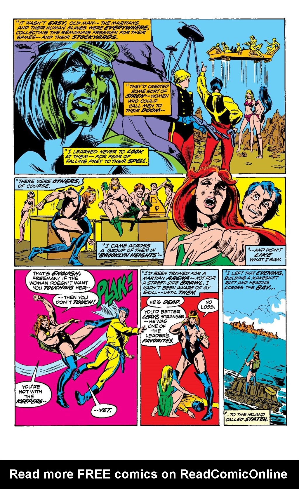 Read online Killraven Epic Collection: Warrior of the Worlds comic -  Issue # TPB (Part 1) - 22