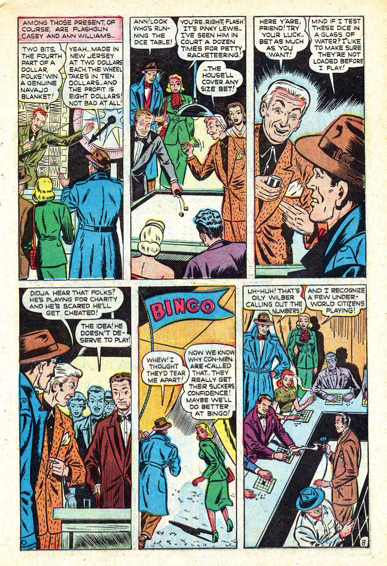 Read online Casey Crime Photographer comic -  Issue #2 - 18