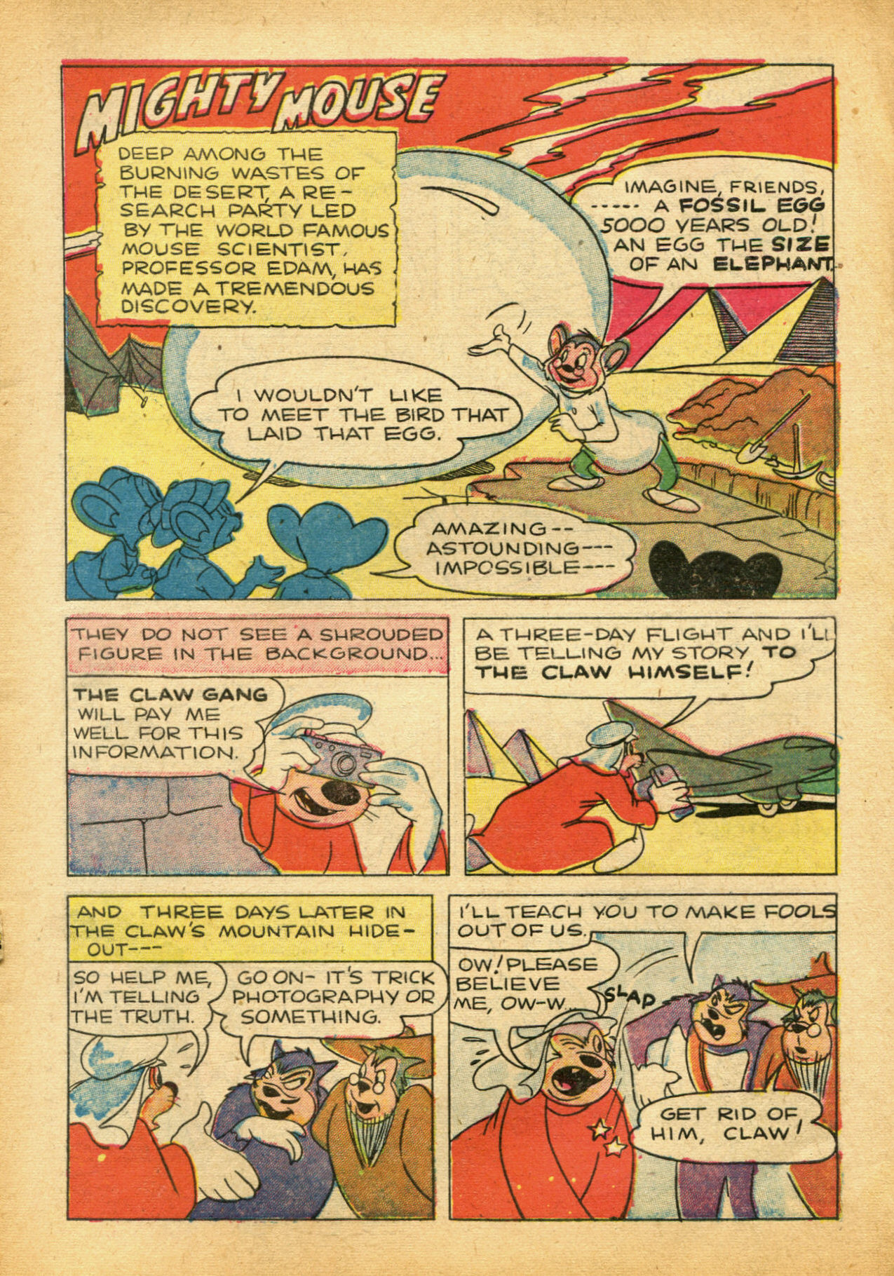Read online Paul Terry's Mighty Mouse Comics comic -  Issue #39 - 3