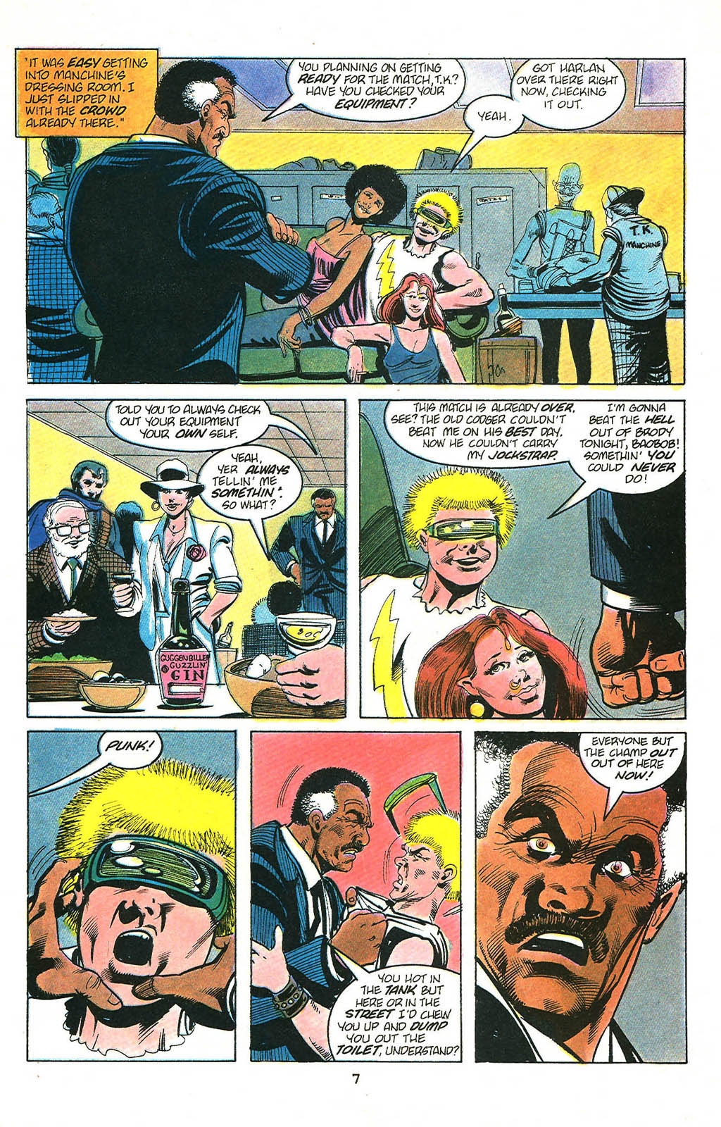 Read online Grimjack comic -  Issue #42 - 9