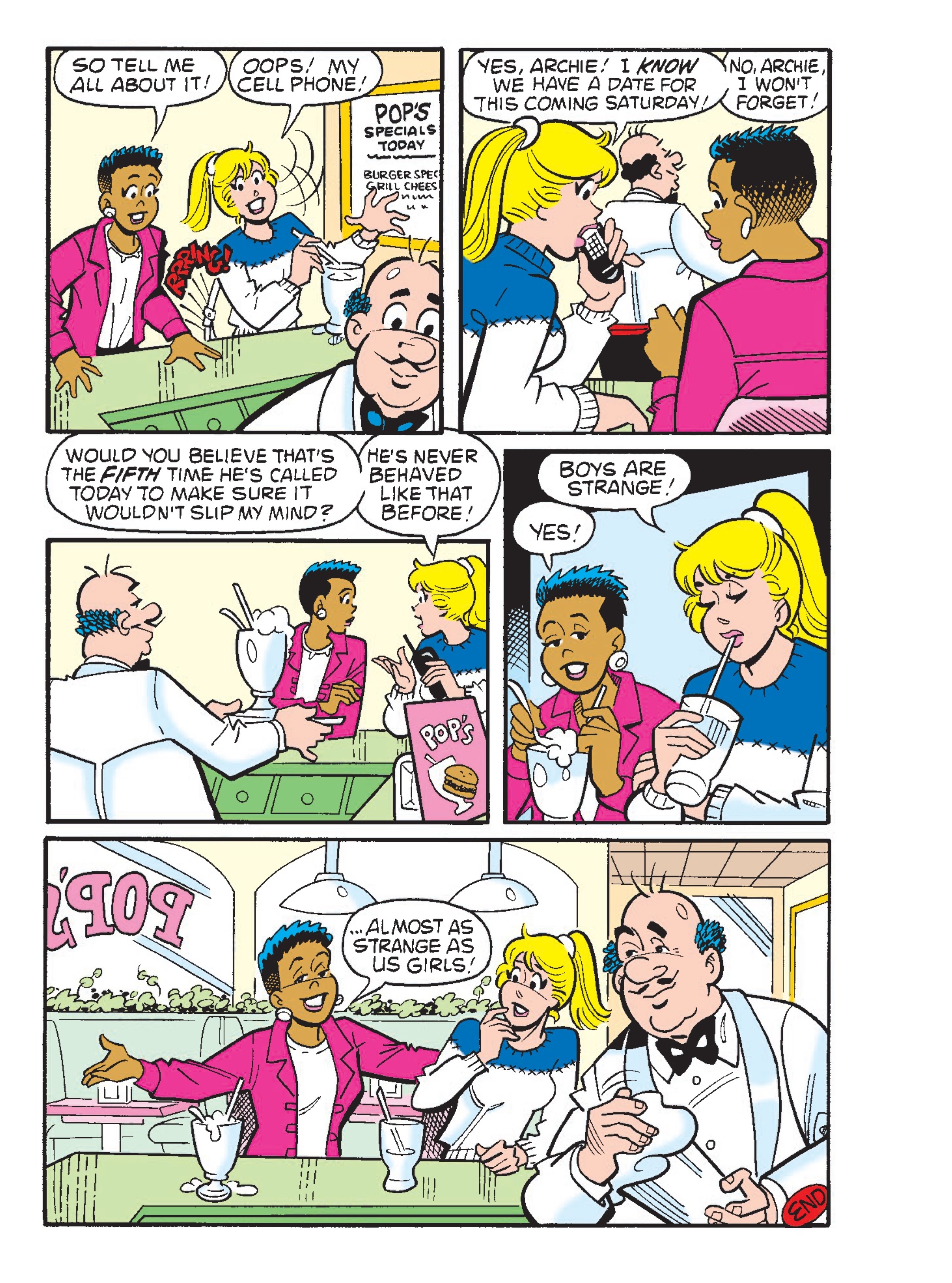 Read online Betty & Veronica Friends Double Digest comic -  Issue #256 - 199