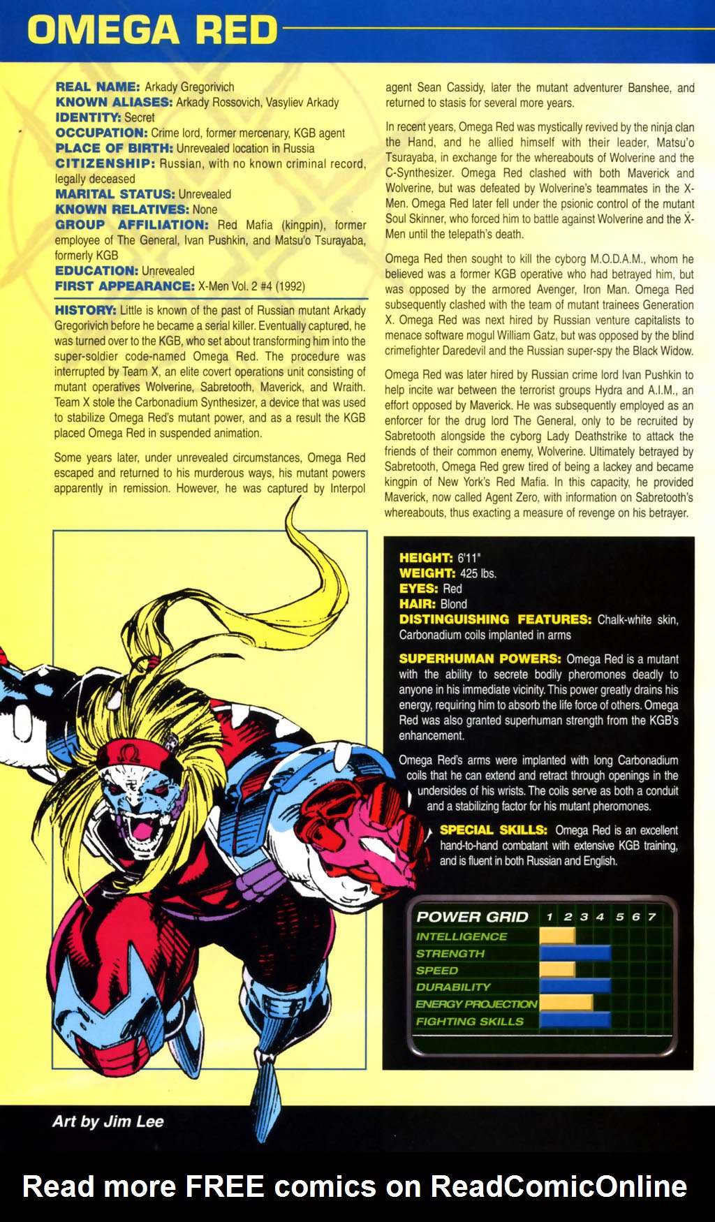 Read online Official Handbook of the Marvel Universe: Wolverine 2004 comic -  Issue # Full - 34