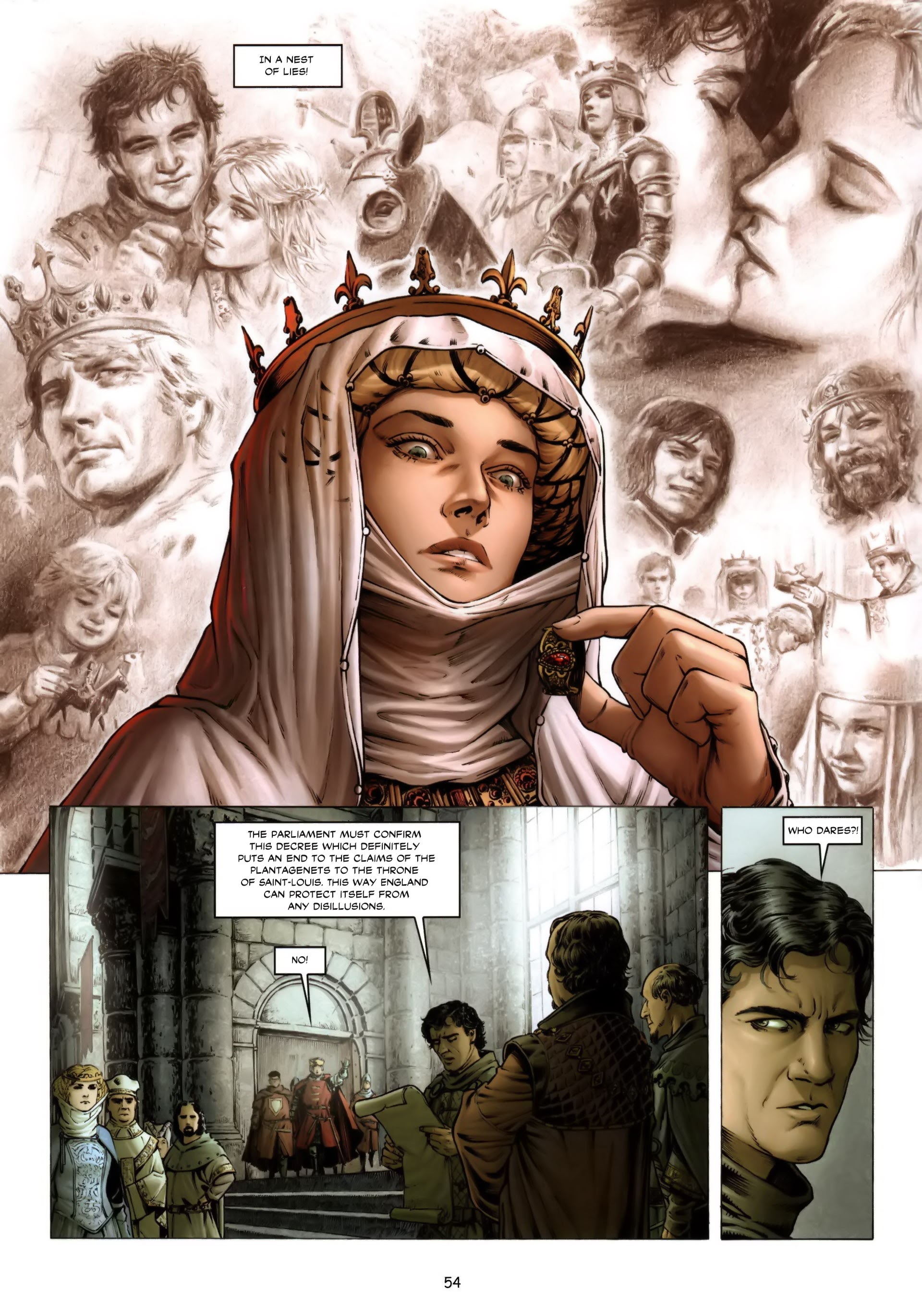 Read online Isabella: She-Wolf of France comic -  Issue #2 - 55