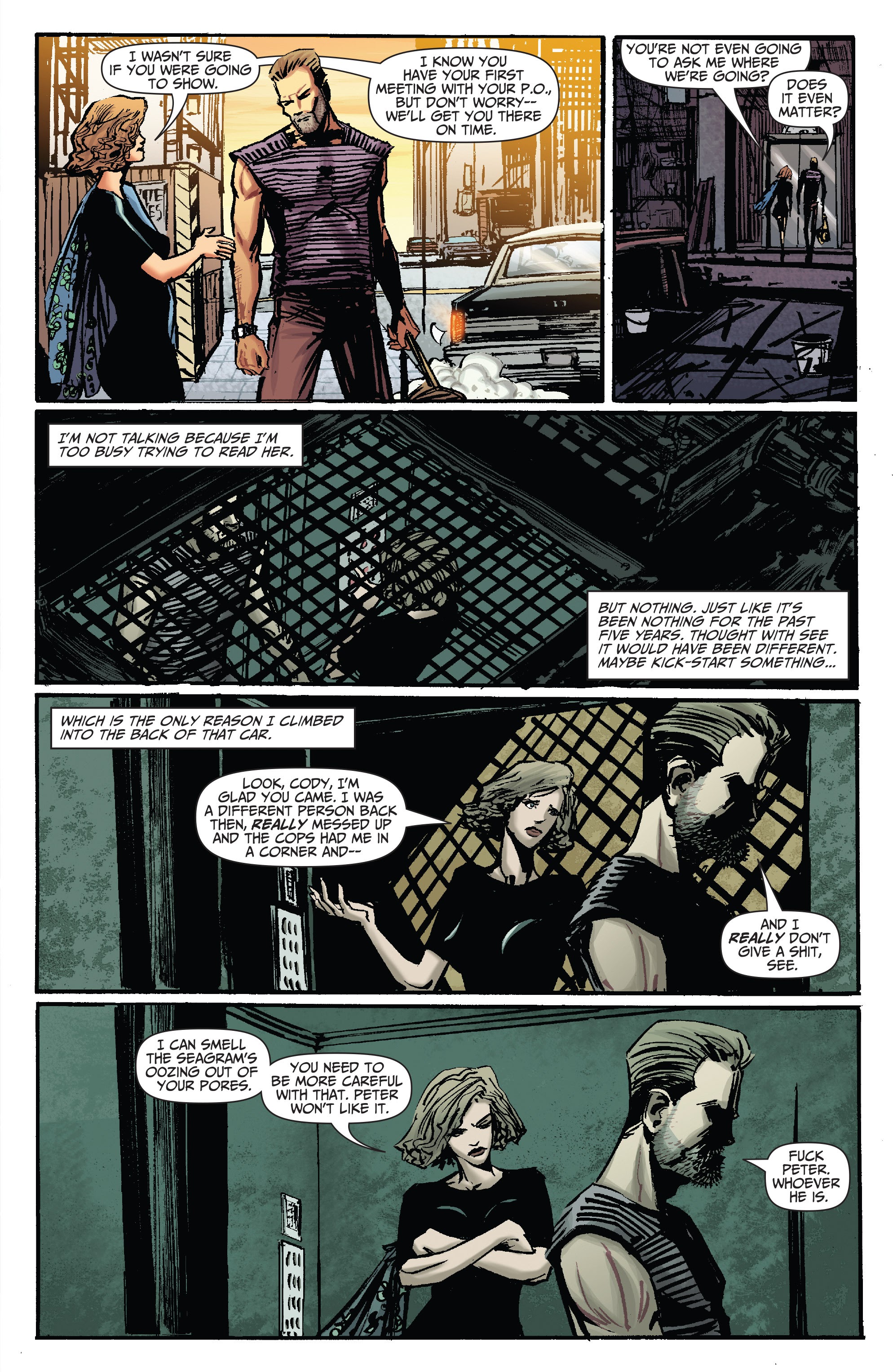 Read online Ex-Con comic -  Issue #1 - 17