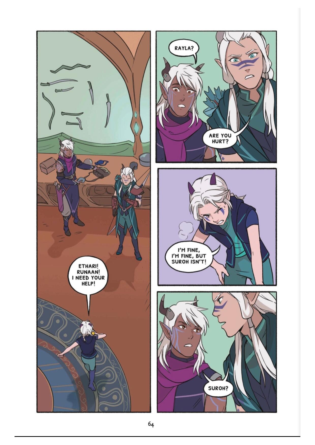 Read online The Dragon Prince: Bloodmoon Huntress comic -  Issue # TPB - 67