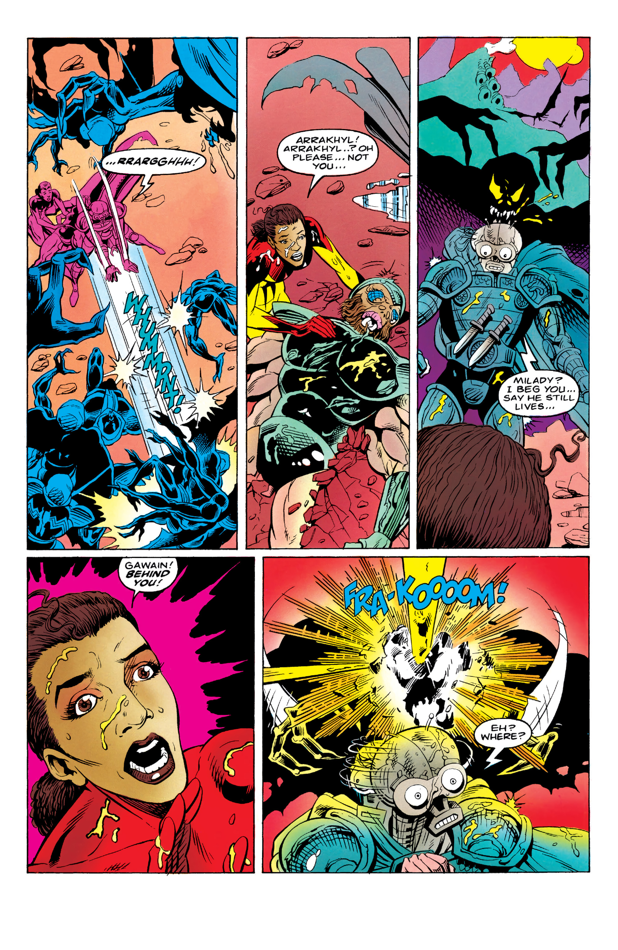 Read online Knights of Pendragon Omnibus comic -  Issue # TPB (Part 7) - 13