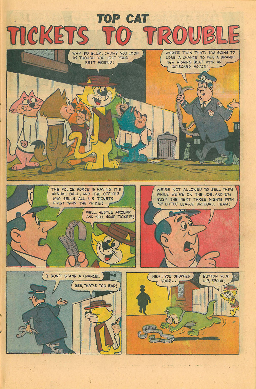 Read online Top Cat (1962) comic -  Issue #22 - 23