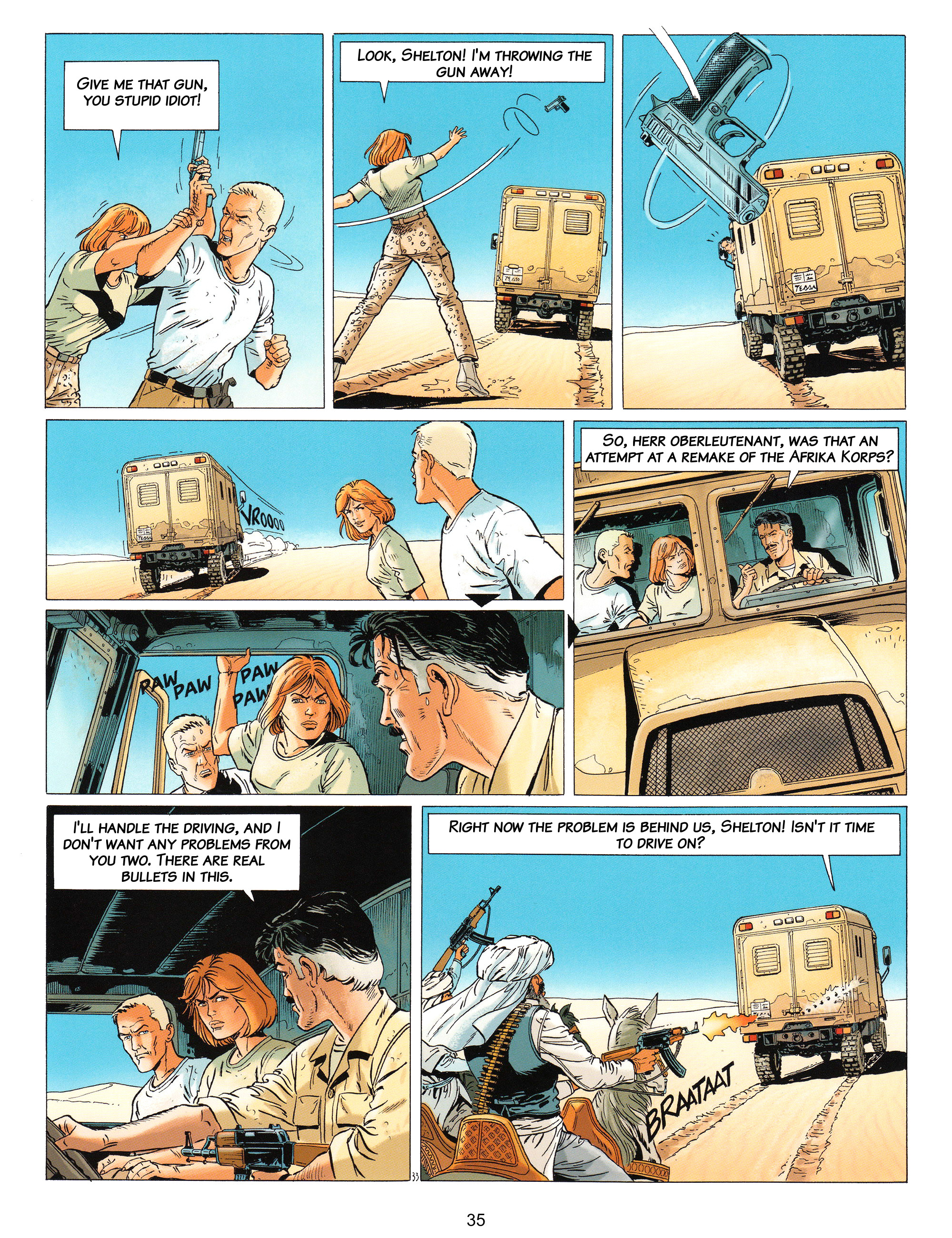 Read online Wayne Shelton comic -  Issue #10 - 35