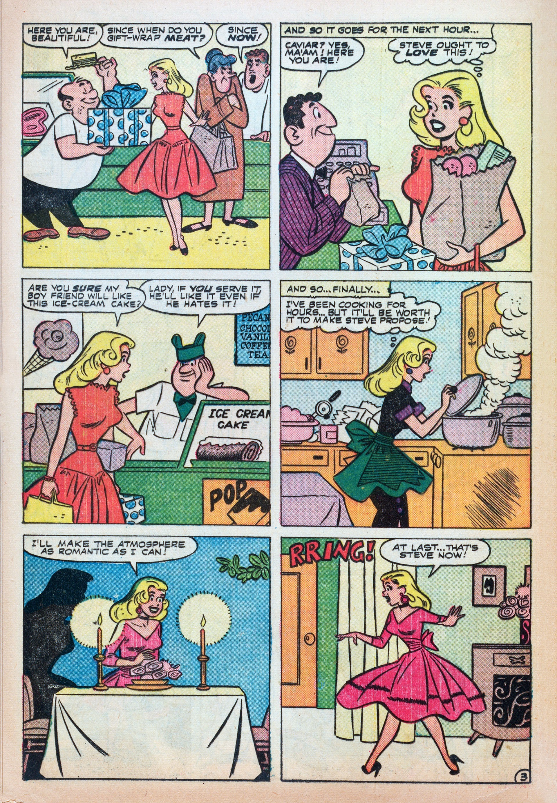 Read online Sherry the Showgirl (1956) comic -  Issue #3 - 12
